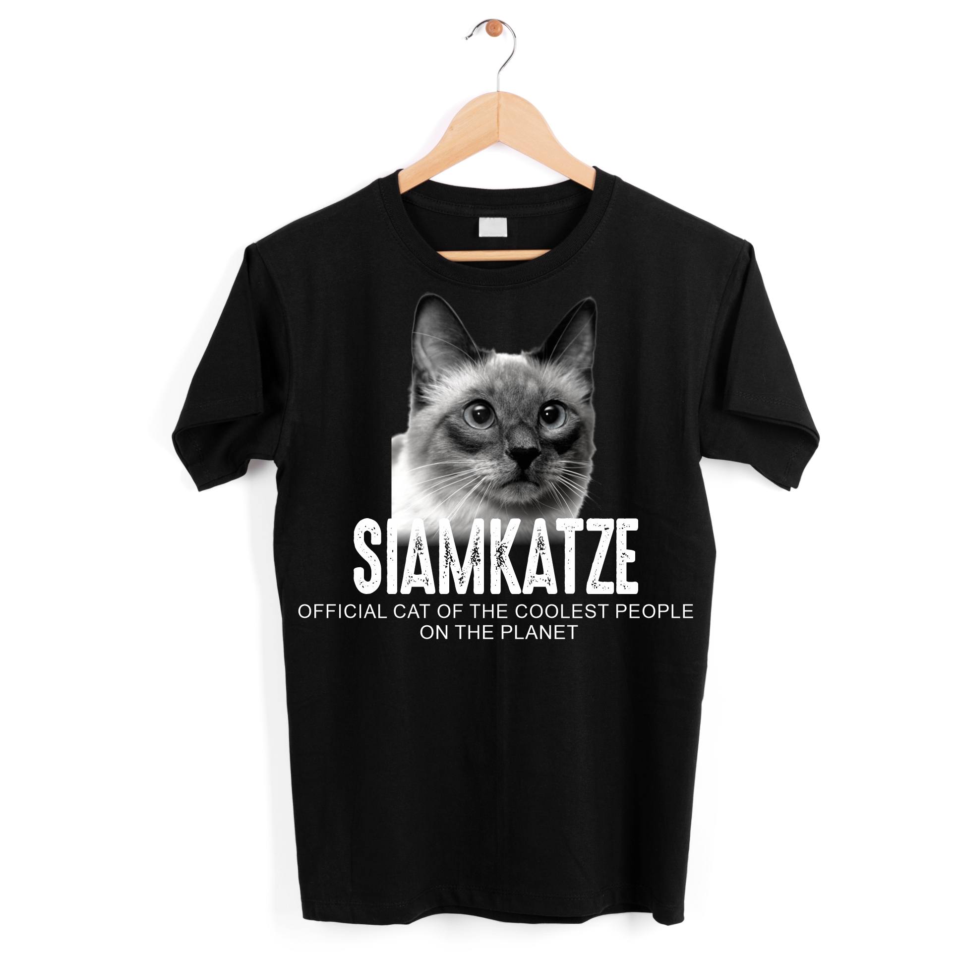 Siamkatze Siam ThailandOfficial Cool  Katze Cat Unisex Shirt Katzenmotiv T-Shirt