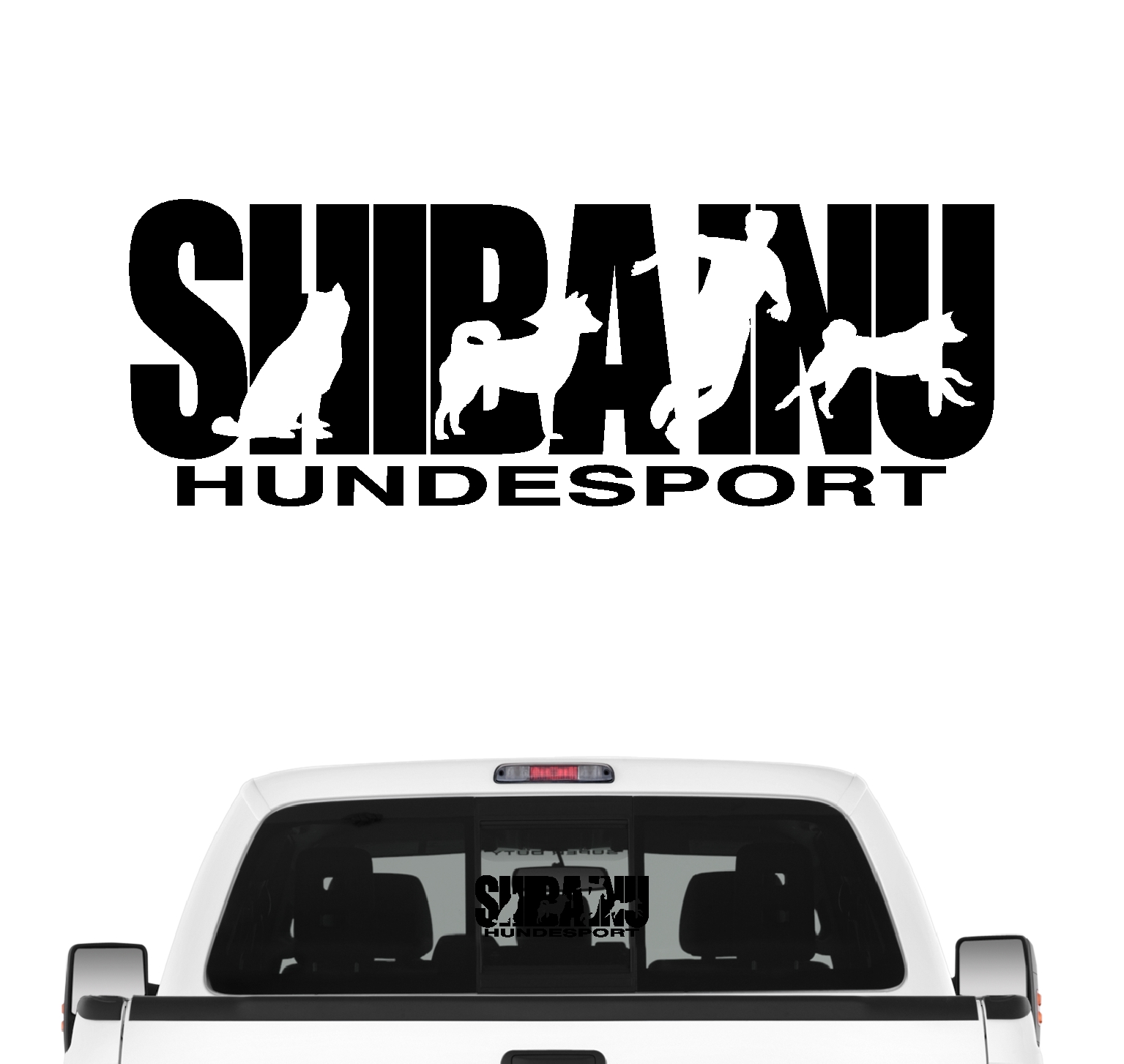 Shiba Inu Hundesport Auto Aufkleber Hund Folie Japan Small Size Dog