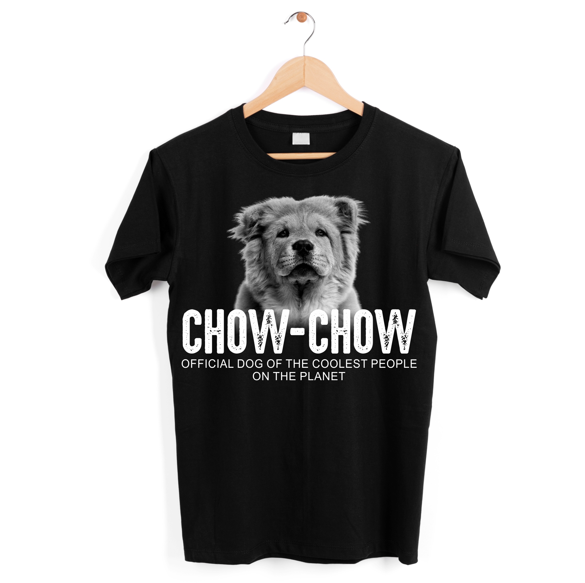 Chow-Chow Kanton -Hund Chao-Chao China Dog cool Leute lustig Shirt T-Shirt Hundemotiv Siviwonder