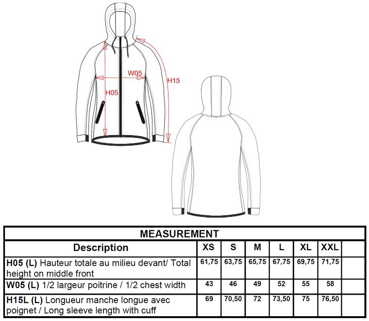 Shape and Ride Trainingsjacke Mädels