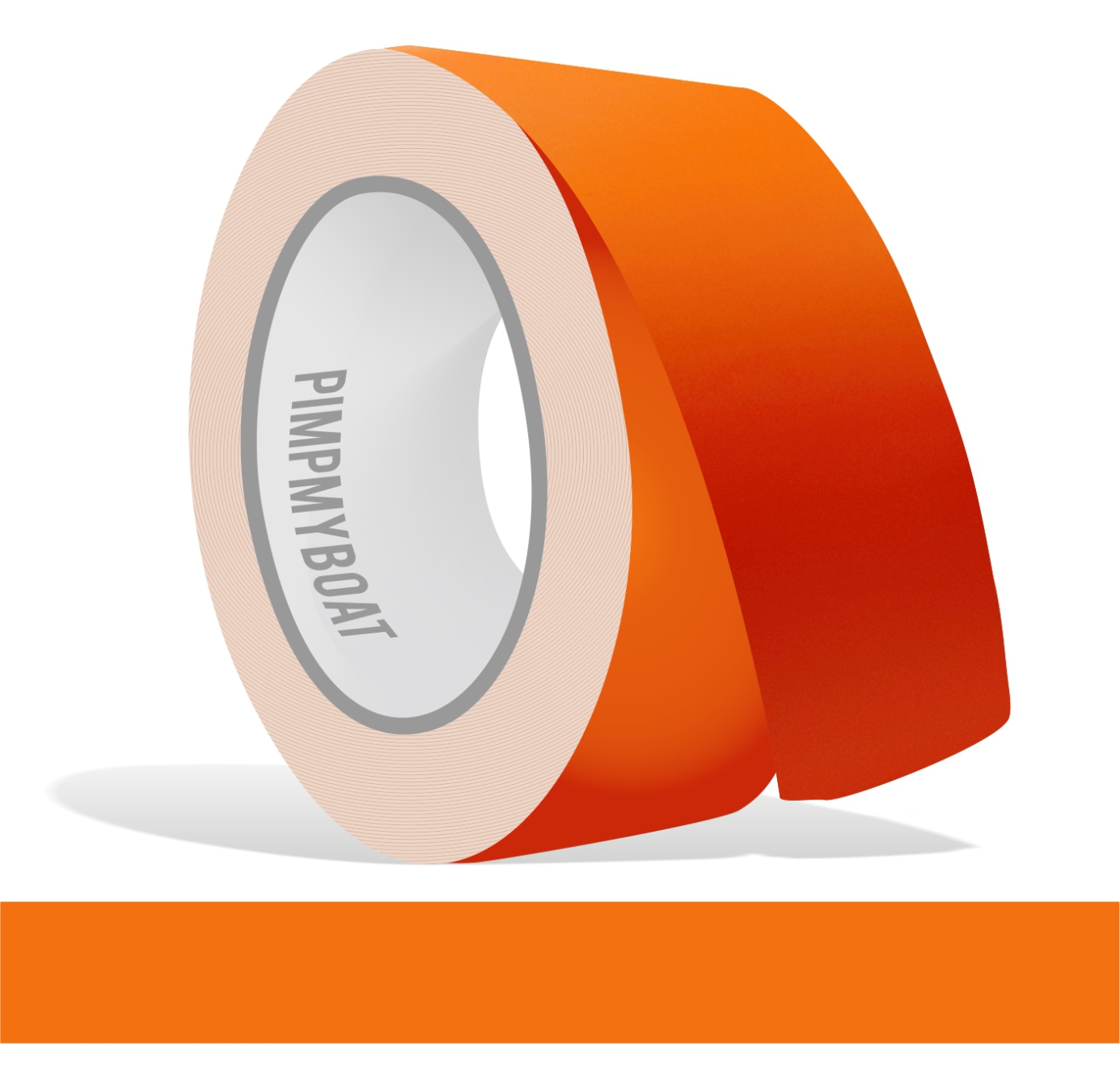 Zierstreifen orange matt in in 10 m Länge für Auto Boot Klebeband Dekorstreifen Tuningstreifen Autofolie Siviwonder
