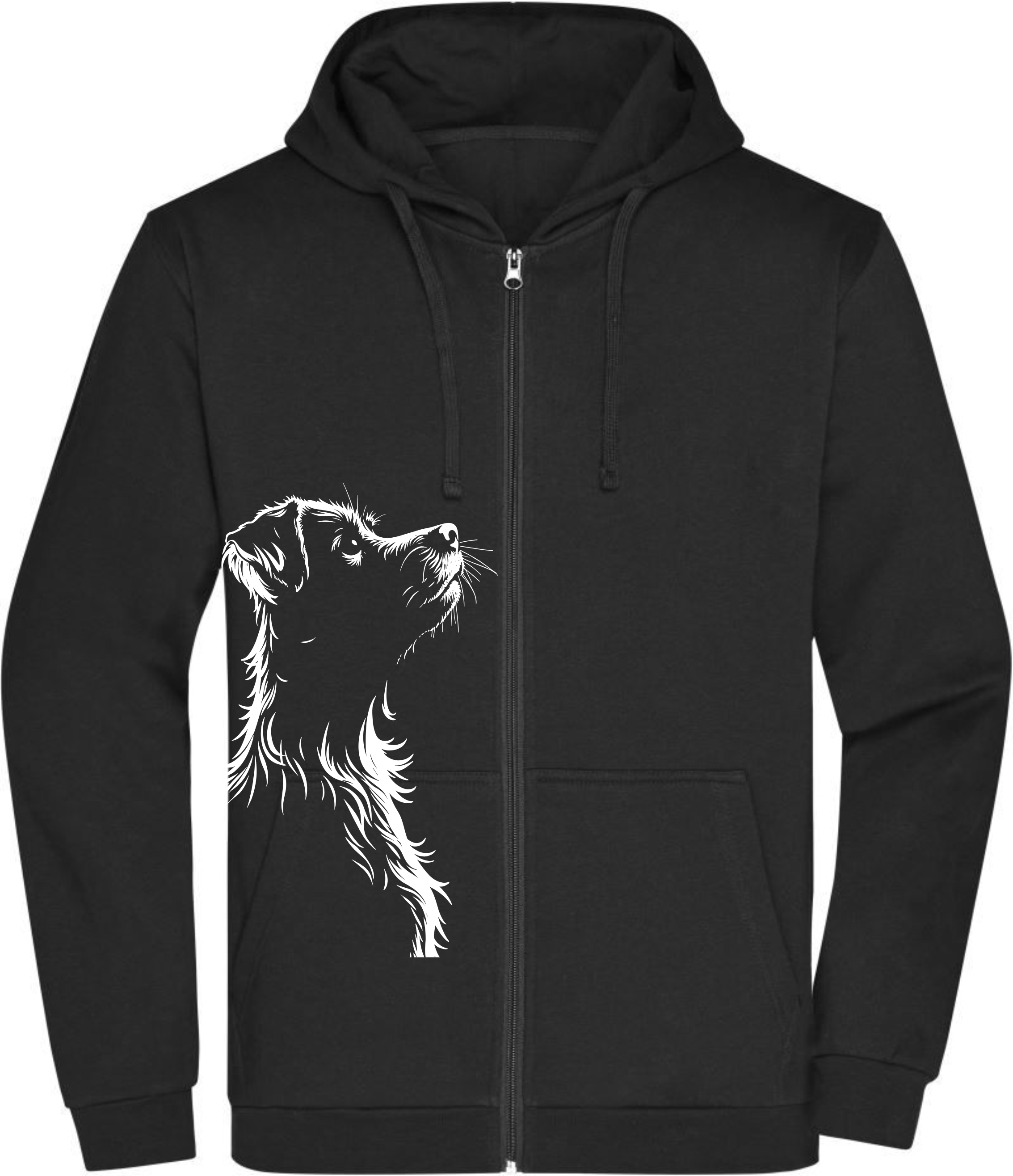 Vermisste Tiere Kreis Ludwigsburg Sweatjacke Hooded Jacket Unisex ohne Brustlogo
