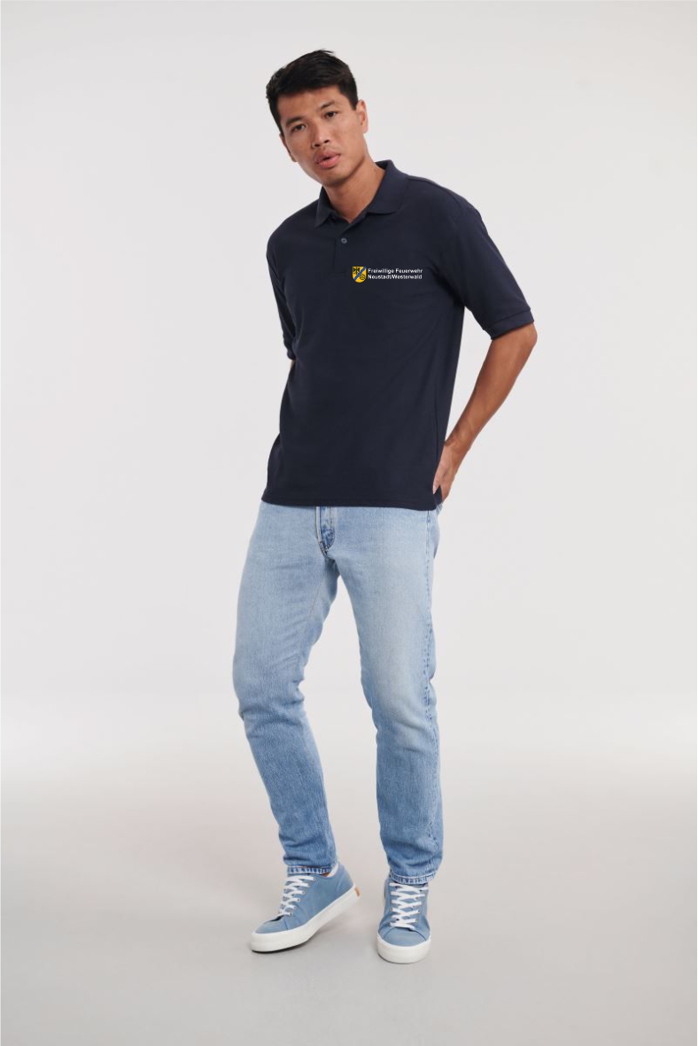 Feuerwehr Neustadt Westerwald Polo Shirt Herren Unisex Feuerwehren