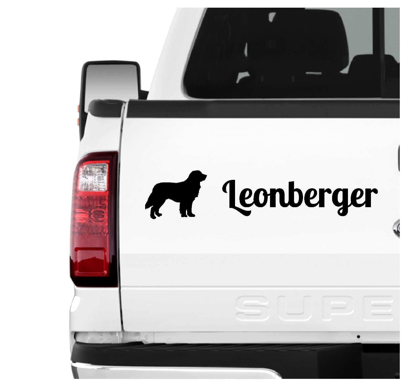 Leonberger Leo Gentle Lion  Dog 3er Set  AUTOAUFKLEBER Aufkleber Hunde Hundemotiv by SIVIWONDER