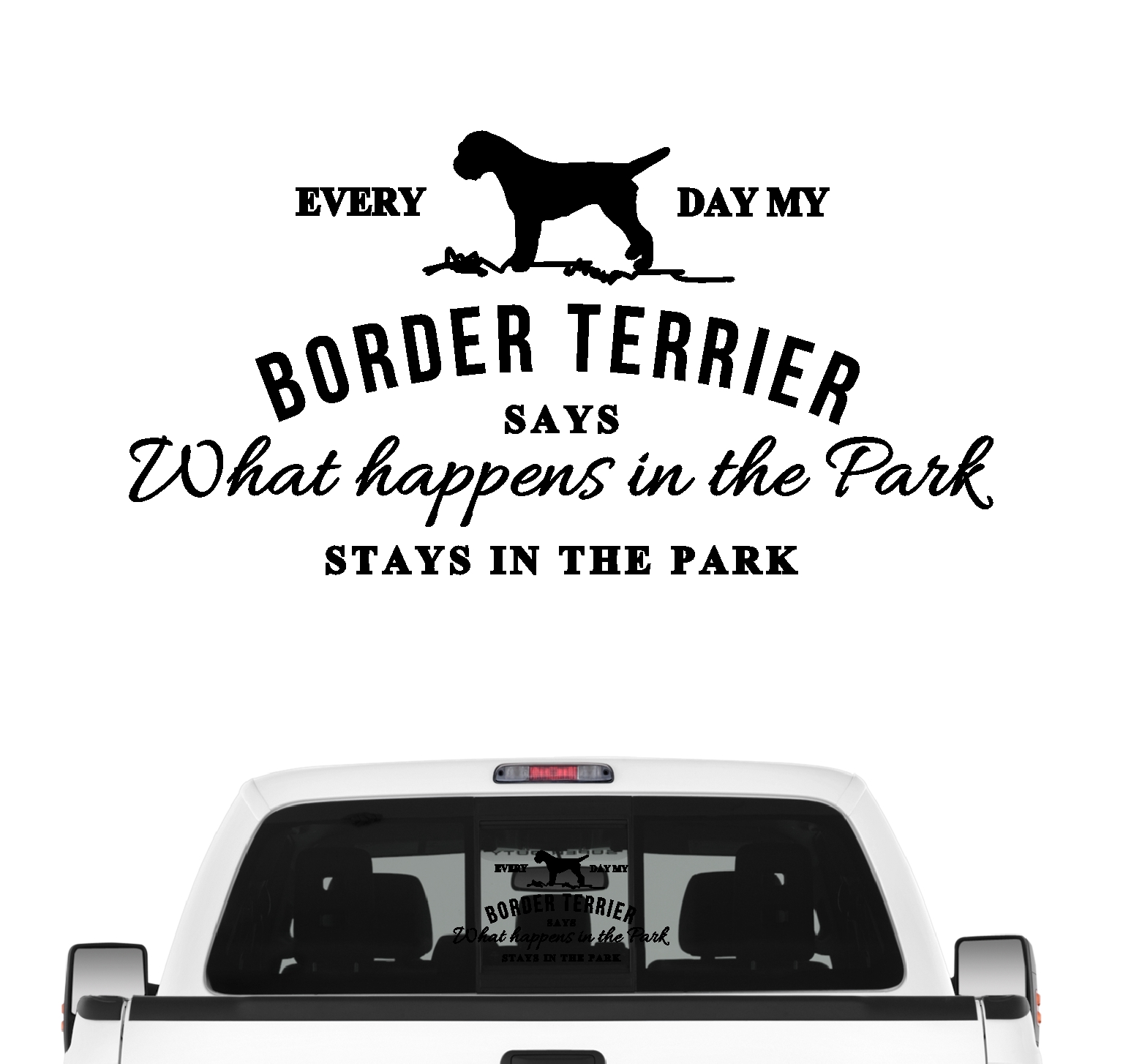 Border Terrier Vintage Hundeaufkleber Hundemotiv Folie Bostie USA State Bull Dog Bulldog