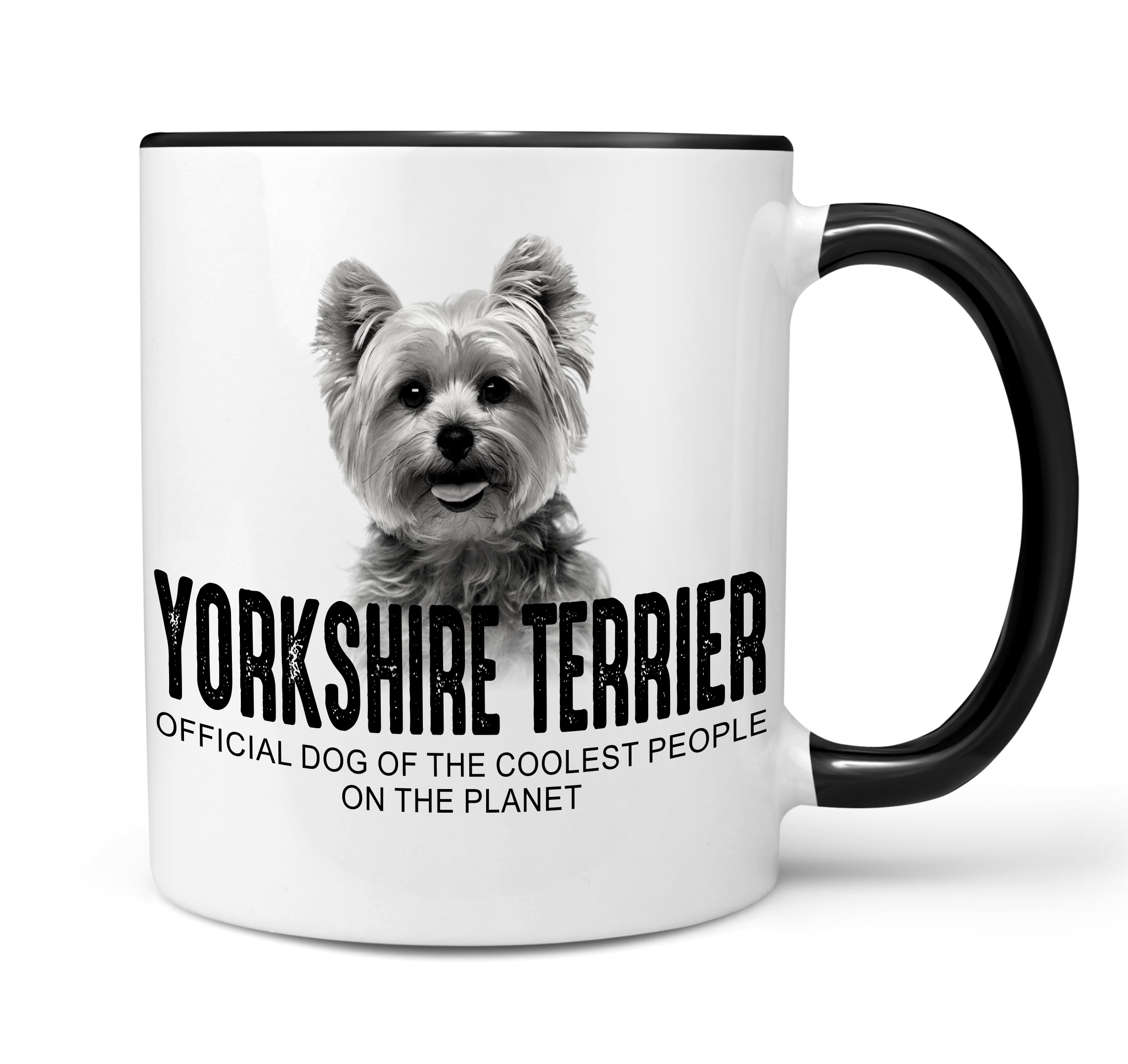 Yorkshire Terrier Yorkie Dog Tasse Kaffeetasse Kaffeebecher happy Design by Siviwonder