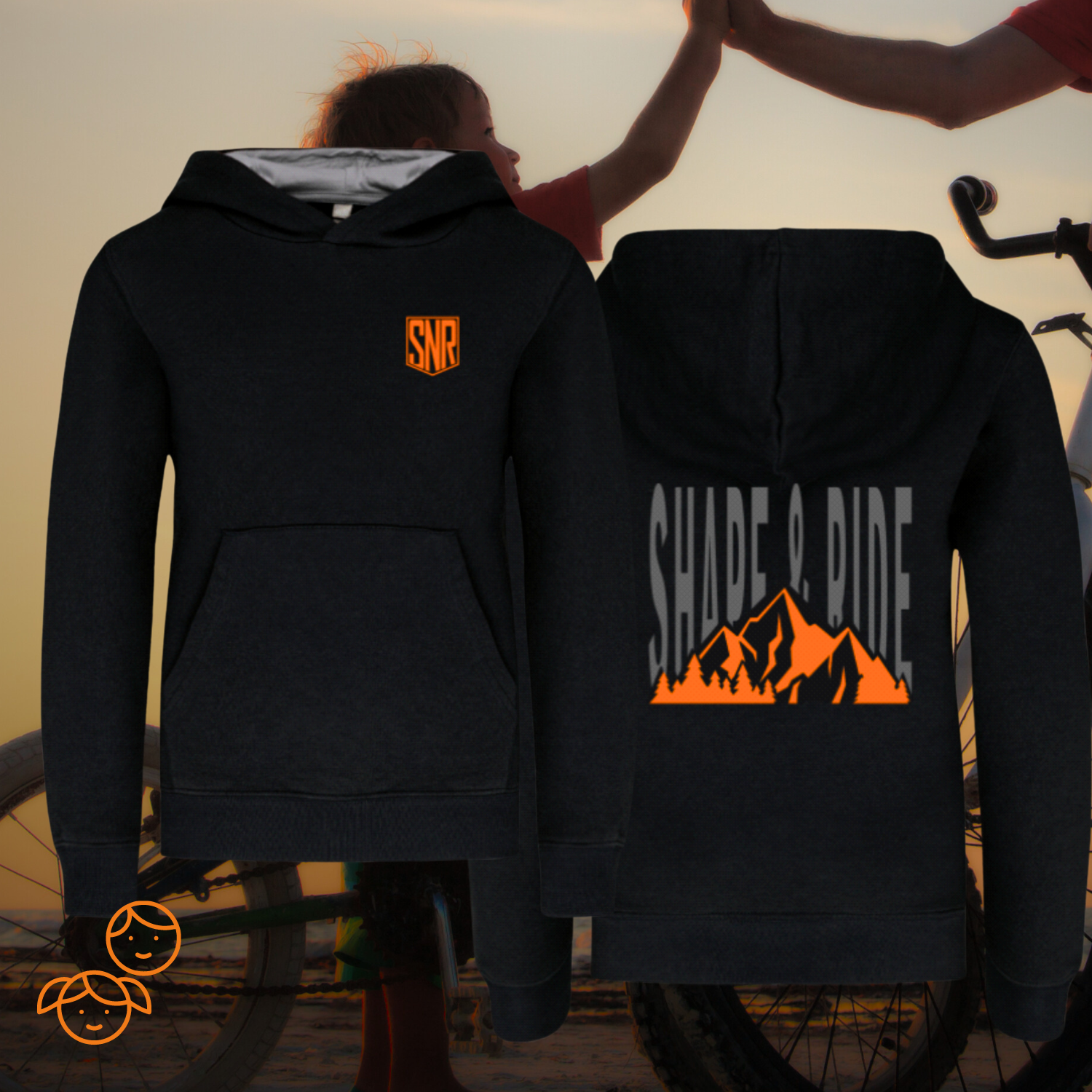 Shape and Ride Hoodie Kapuzenpullover Kids