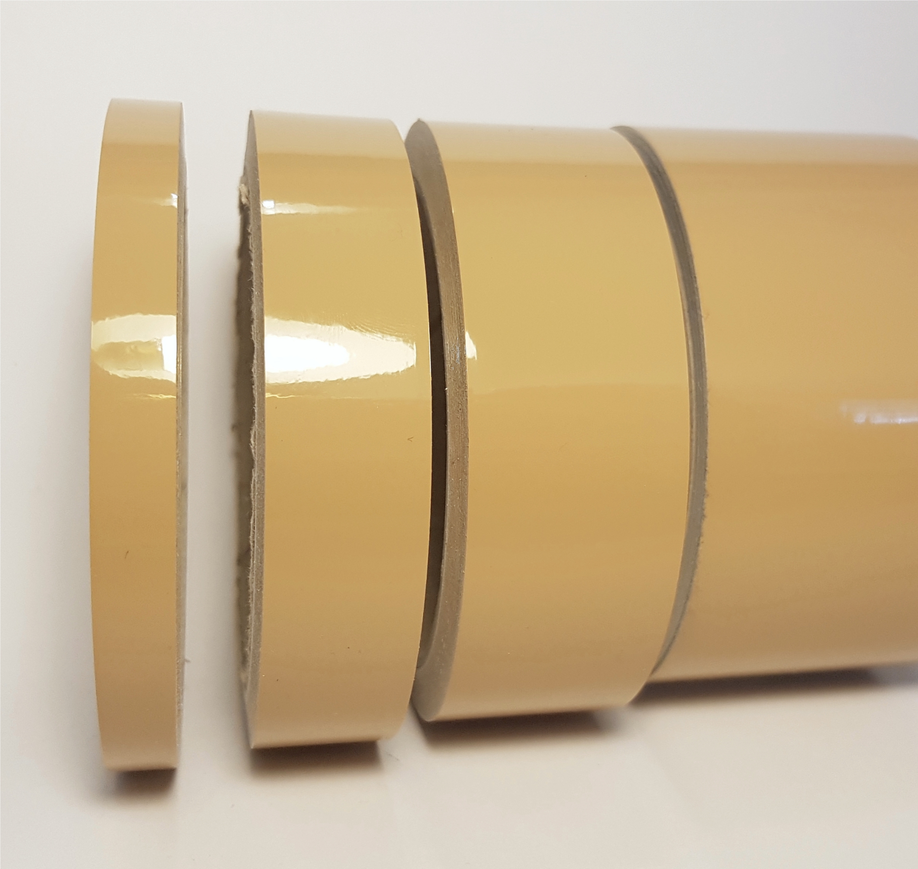 Zierstreifen sand beige hellbraun glanz in in 10 m Länge für Auto Boot Klebeband Dekorstreifen Tuningstreifen Autofolie Siviwonder
