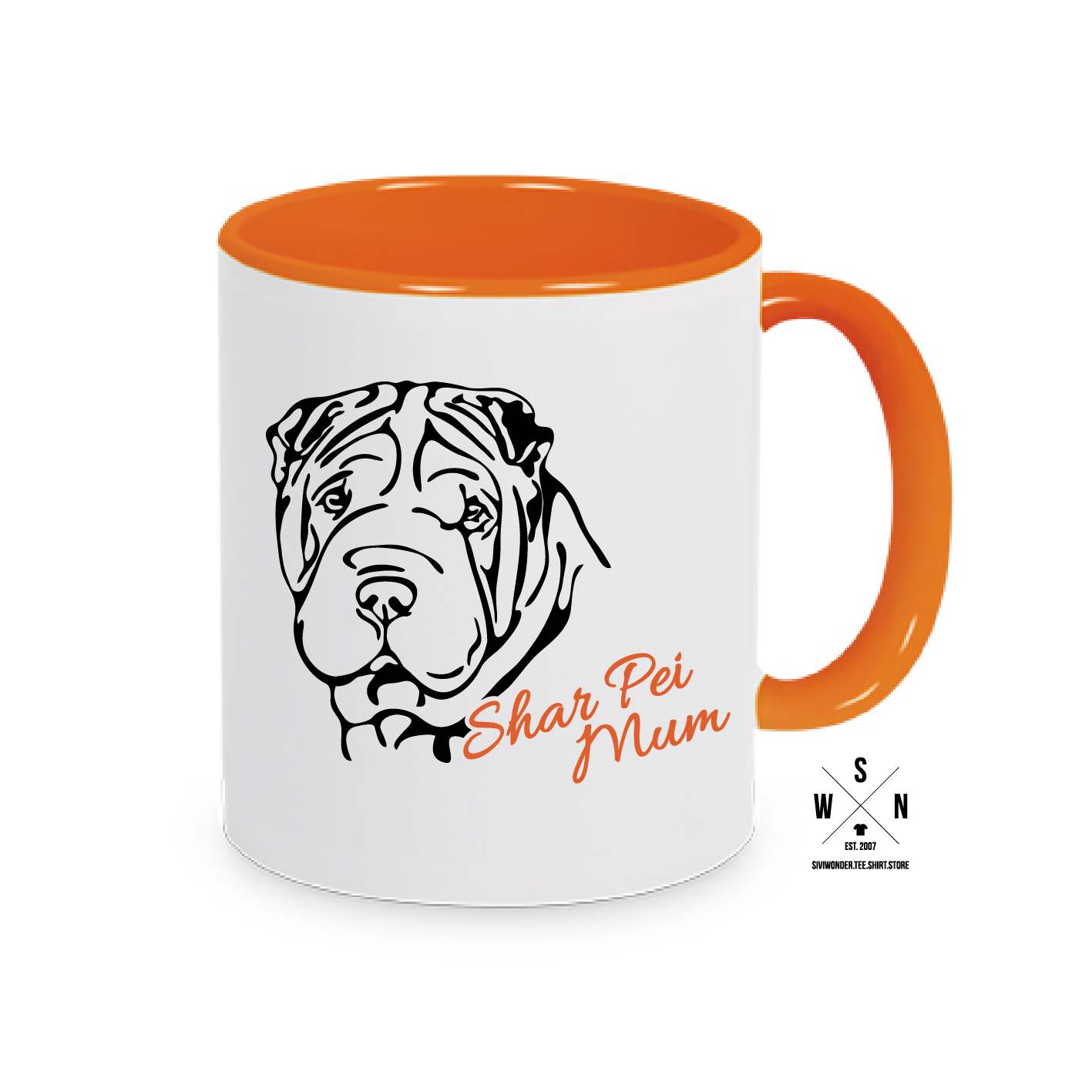 Tasse Kaffebecher SHAR PEI MUM / DAD