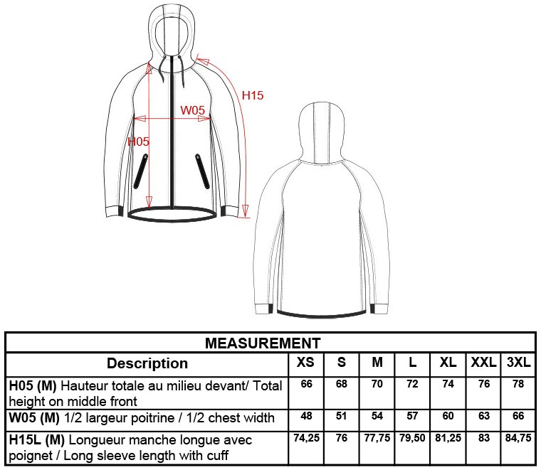 Shape and Ride Trainingsjacke Männer