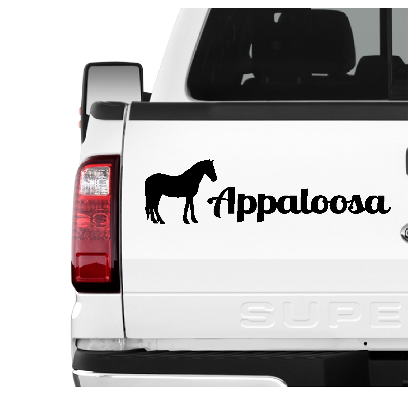 Appaloosa Sportpferd Western spanisches Pferd  Aufkleber 3er Set Pferdeaufkleber Pferd reiten Auto Folie by SIVIWONDER