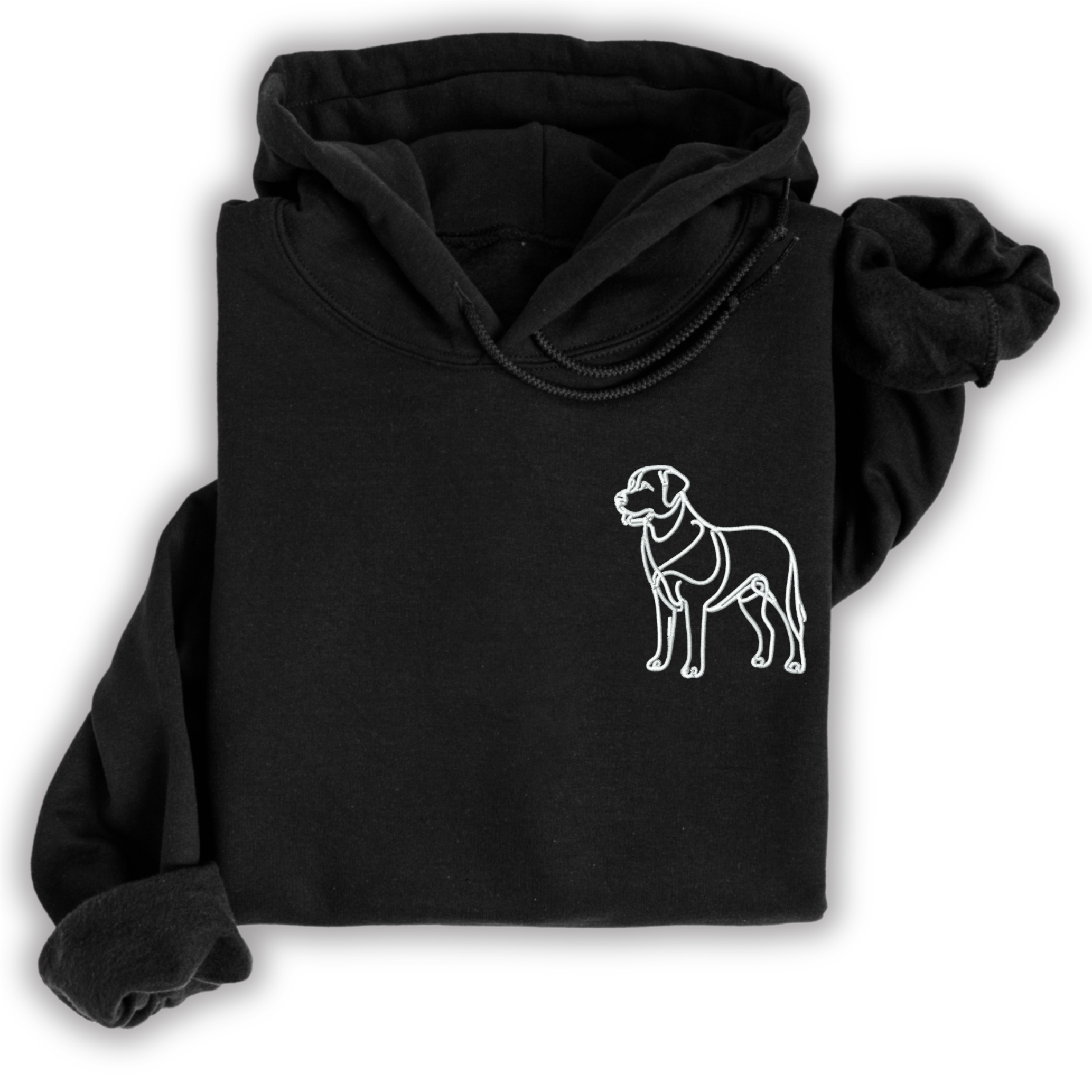 Hoodie Labrador Labby gestickt Hund wählbare Stickerei kuschelig Stickerei personalisiert