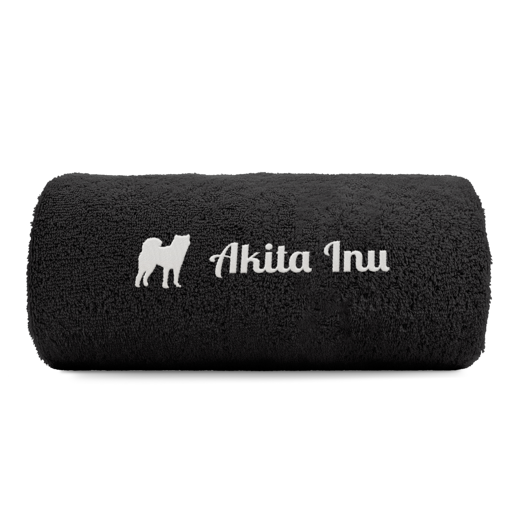 Akita Inu Handtuch Pfoten Hundemotiv Stickerei Deluxe