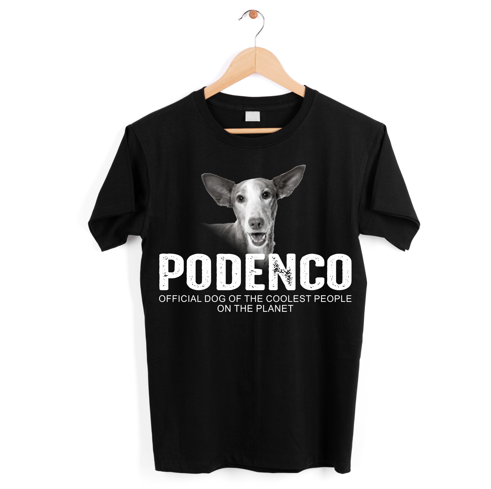 Podenco Ibicenco Canario Not Tierrettung Spanien Dog cool Leute lustig Shirt T-Shirt Hundemotiv Siviwonder