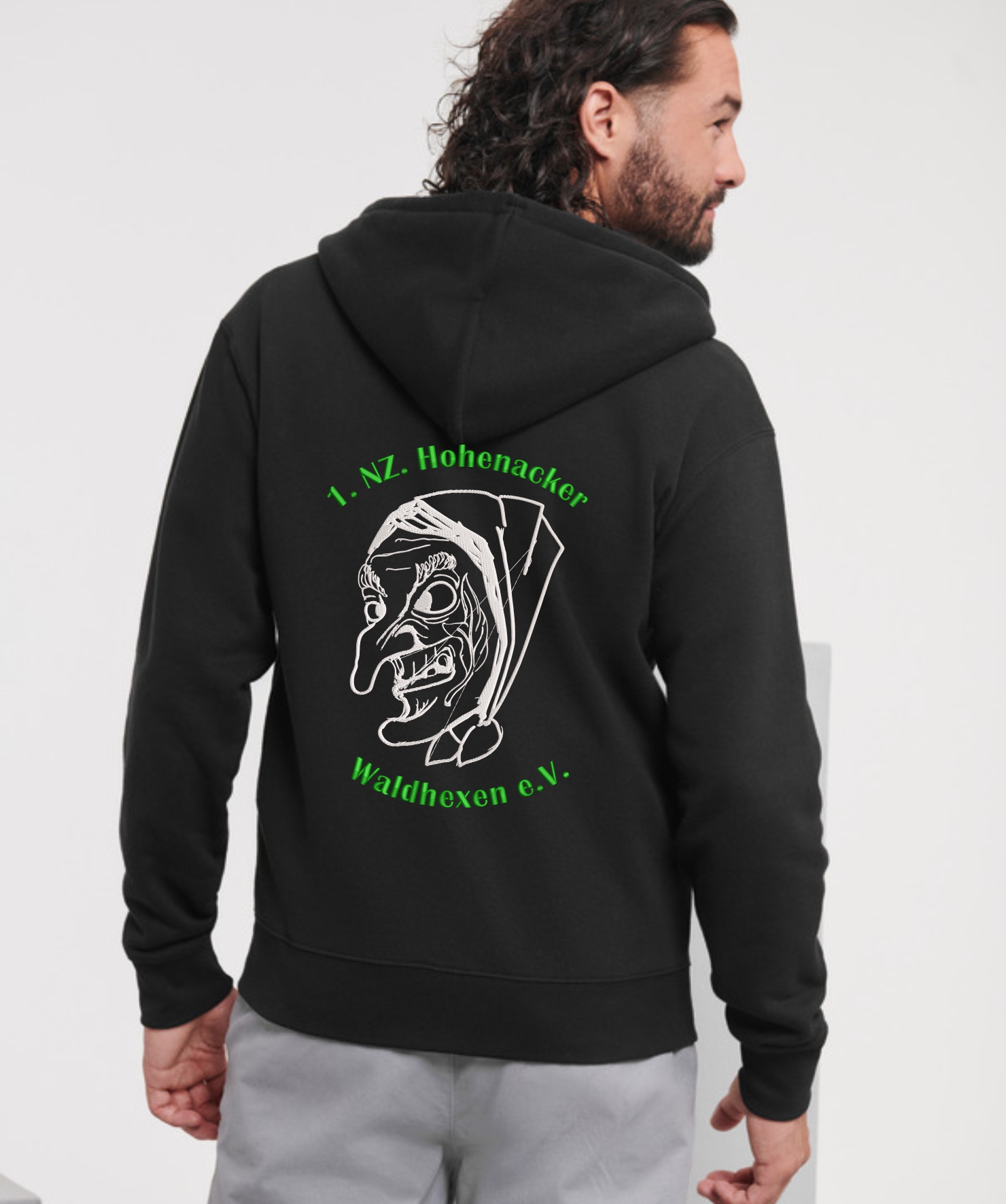 Narrenzunft Hohenacker Waldhexen  Kapuzen Sweatjacke Unisex