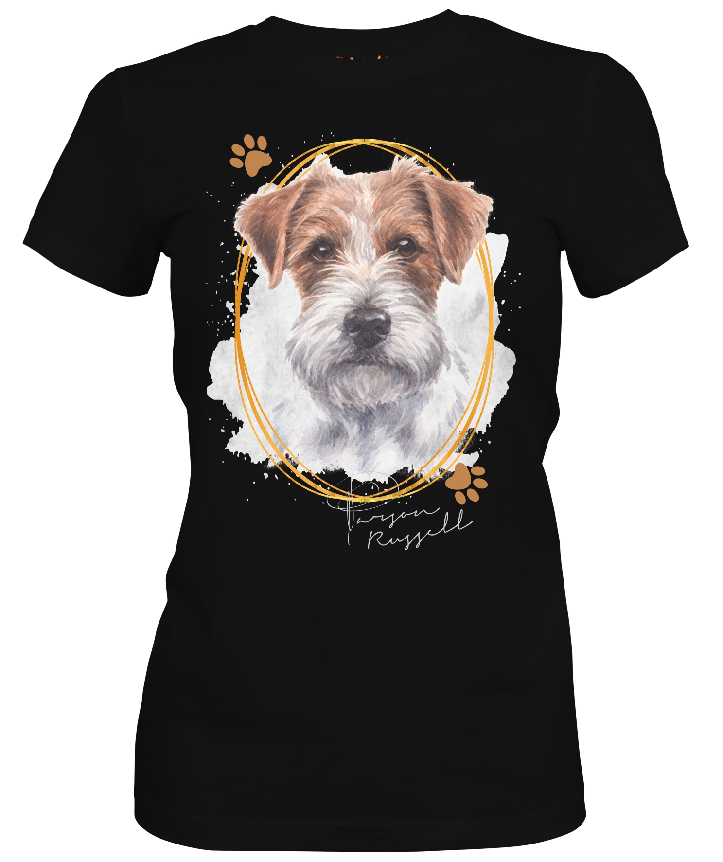 Damen Shirt PARSON RUSSELL Signature Dogs Motiv by SIVIWONDER