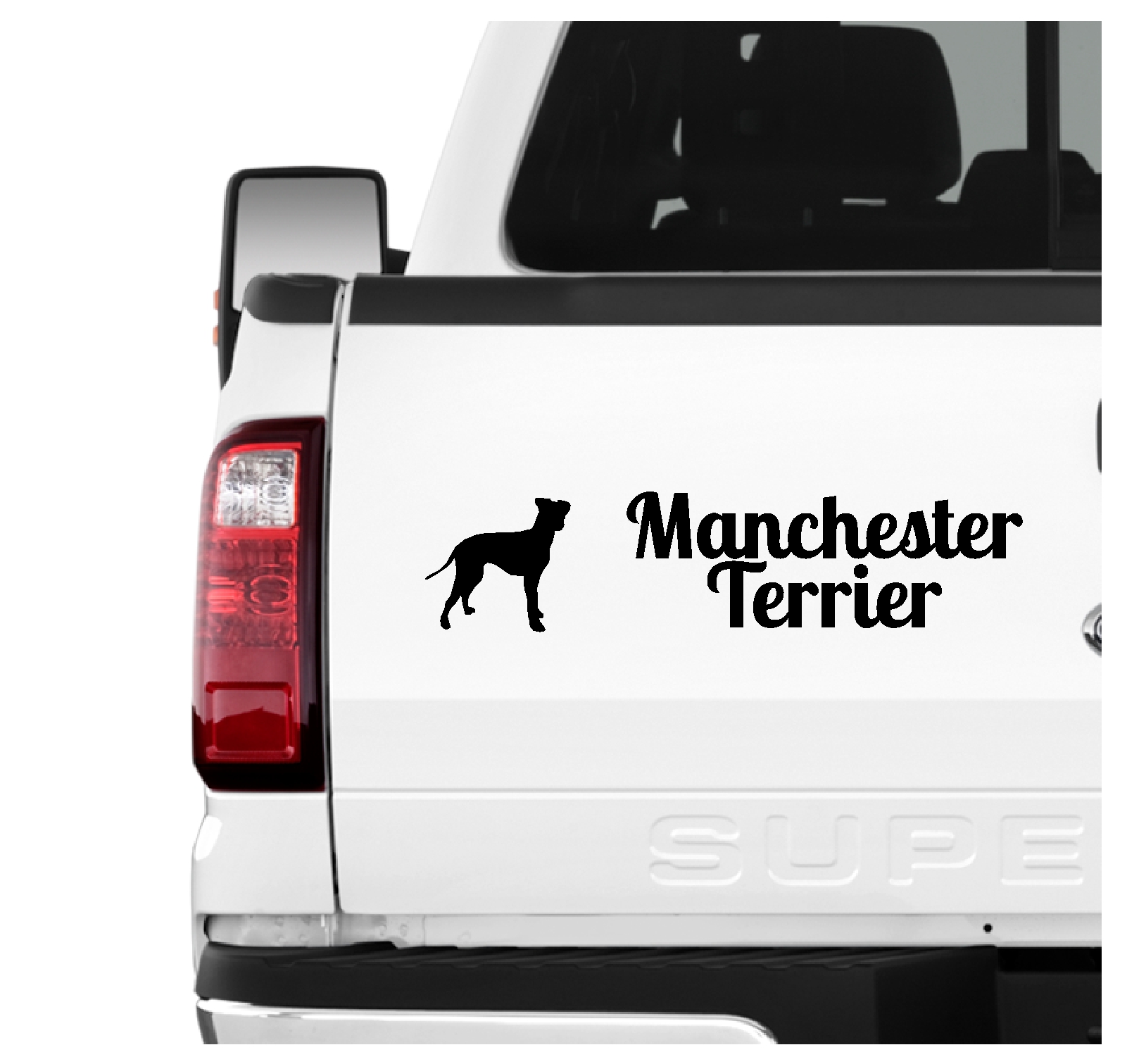 Manchester Terrier Black ant Tan Terrier Dog 3er Set  AUTOAUFKLEBER Aufkleber Hunde Hundemotiv by SIVIWONDER