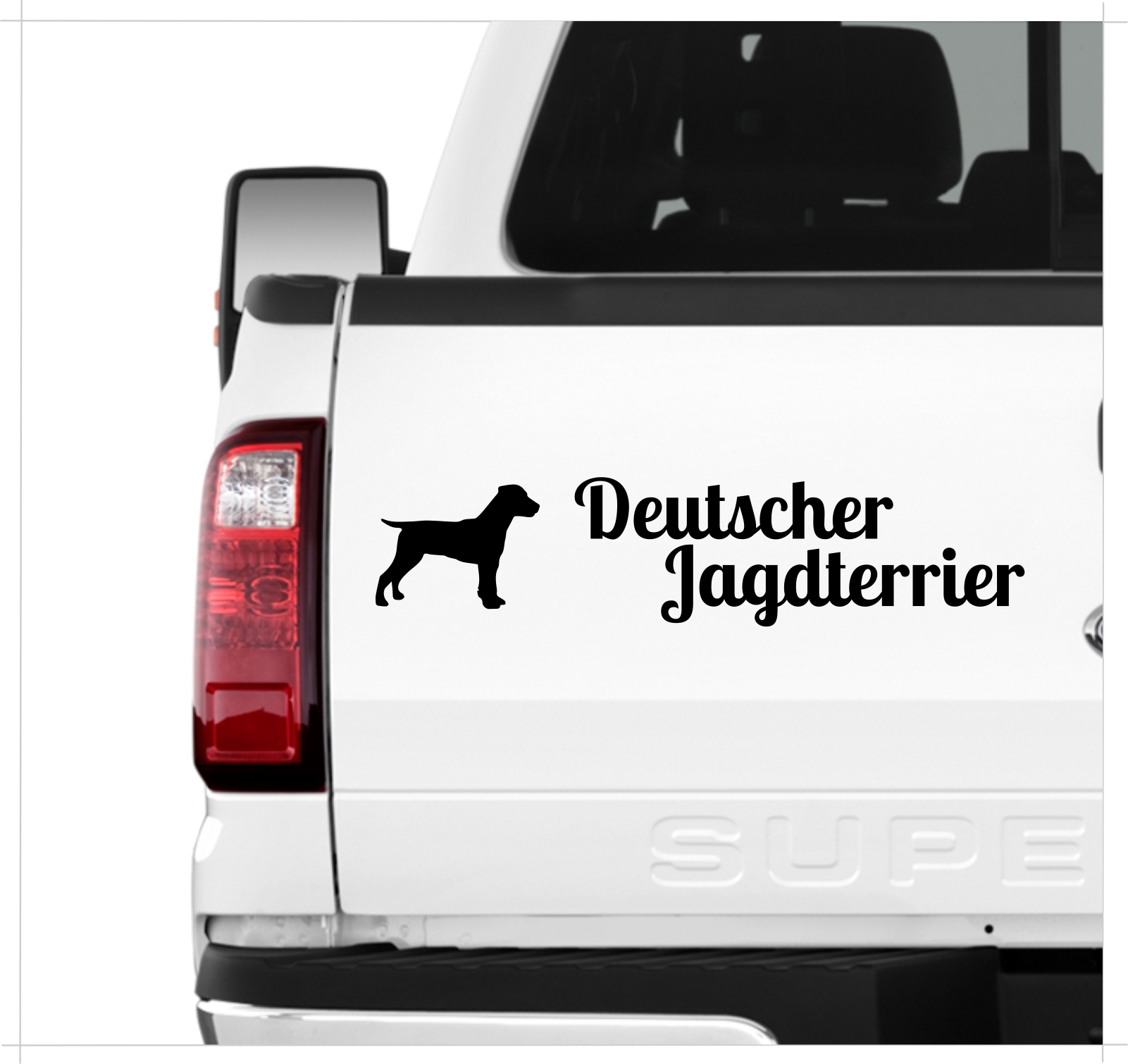 Deutscher Jagdterrier Jagd Terrier Dog 3er Set  AUTOAUFKLEBER Aufkleber Hunde Hundemotiv by SIVIWONDER