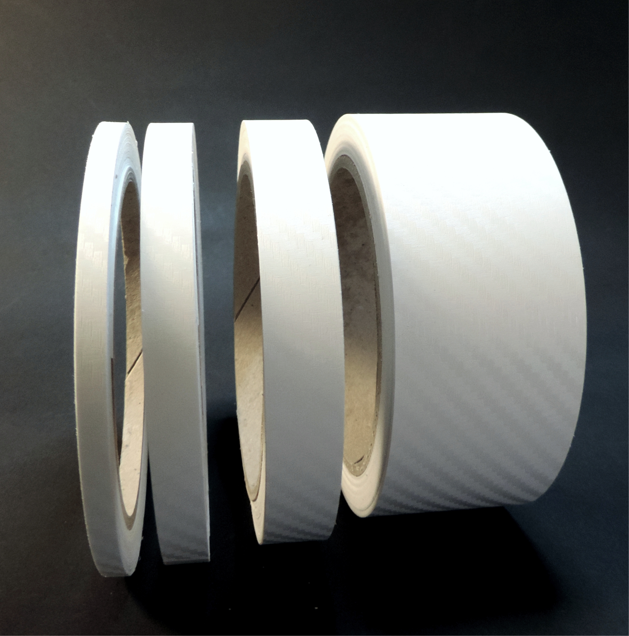 Zierstreifen weiß weiss white carbon in in 10 m Länge für Auto Boot Klebeband Dekorstreifen Tuningstreifen Autofolie Siviwonder