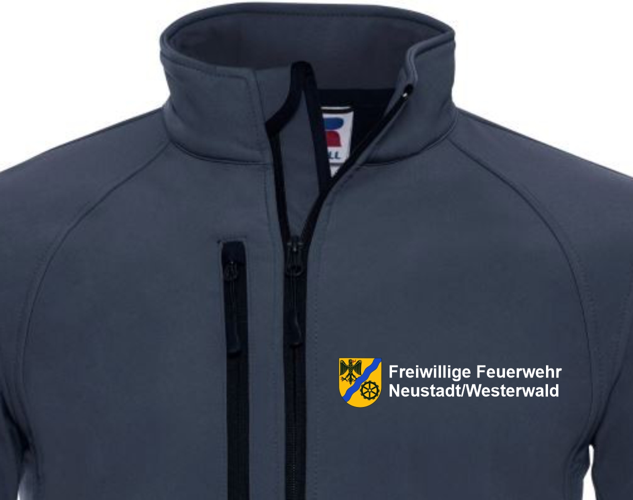 Feuerwehr Neustadt Westerwald Herren 3-Lagen Softshell Jacke Unisex Feuerwehren