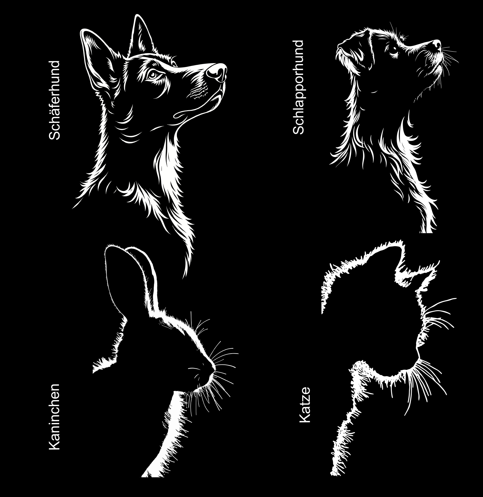 Vermisste Tiere Kreis Ludwigsburg T- Shirt Männer Unisex