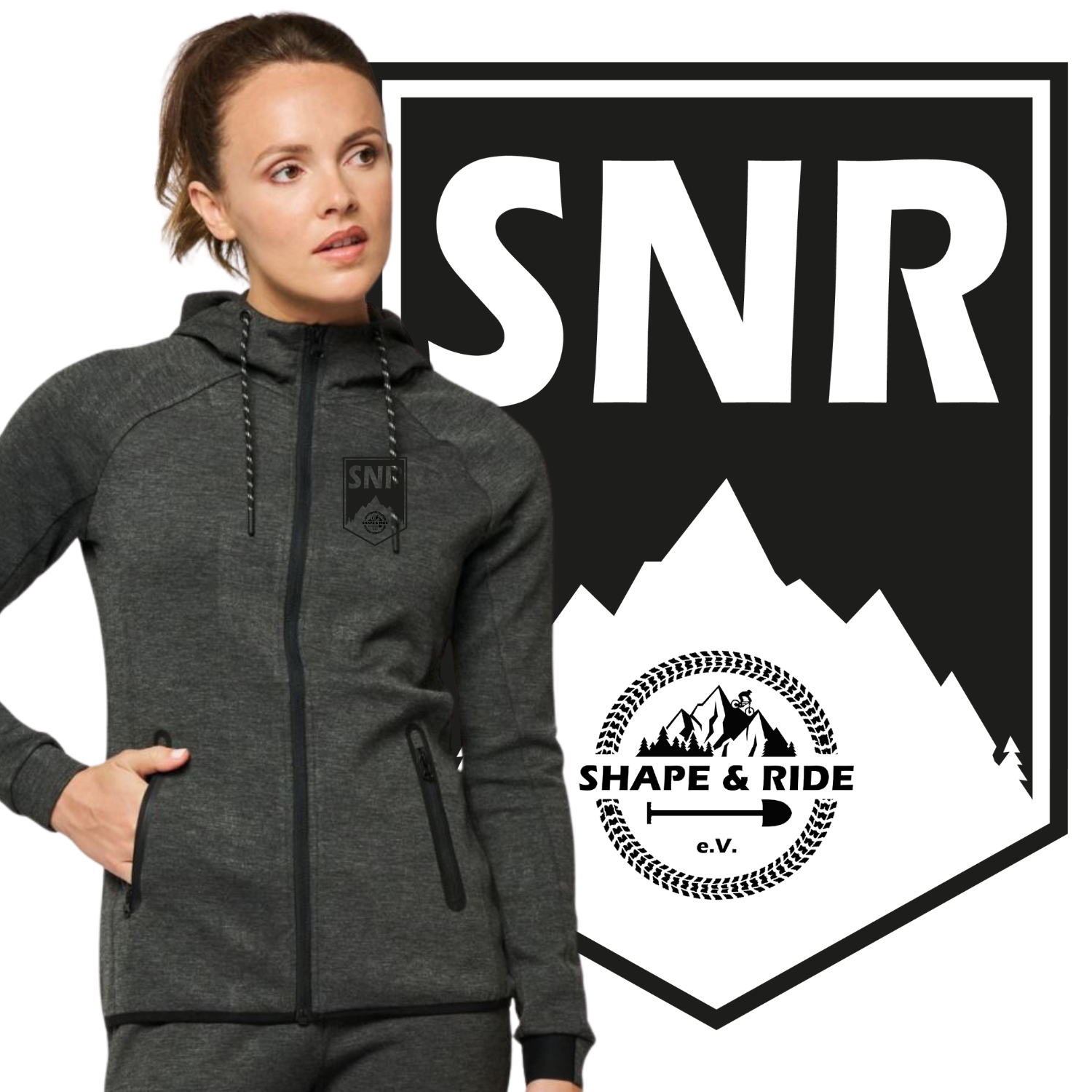 Shape and Ride Trainingsjacke Mädels