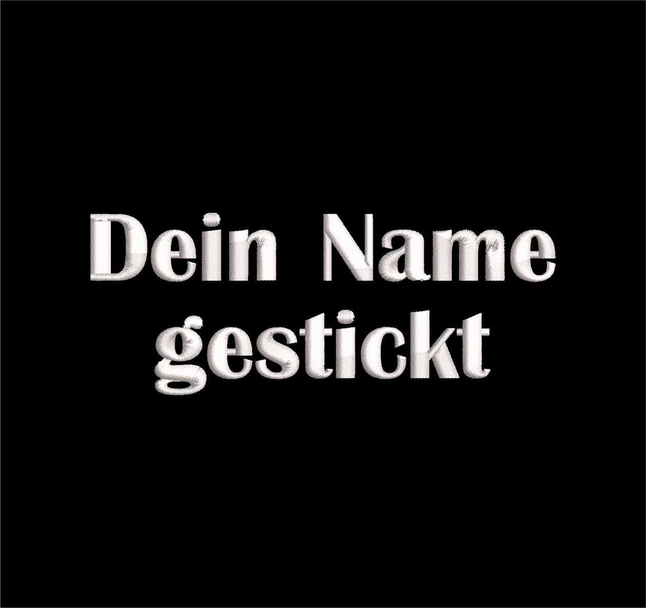 Narrenzunft Hohenacker Waldhexen - Zusatz Name gestickt
