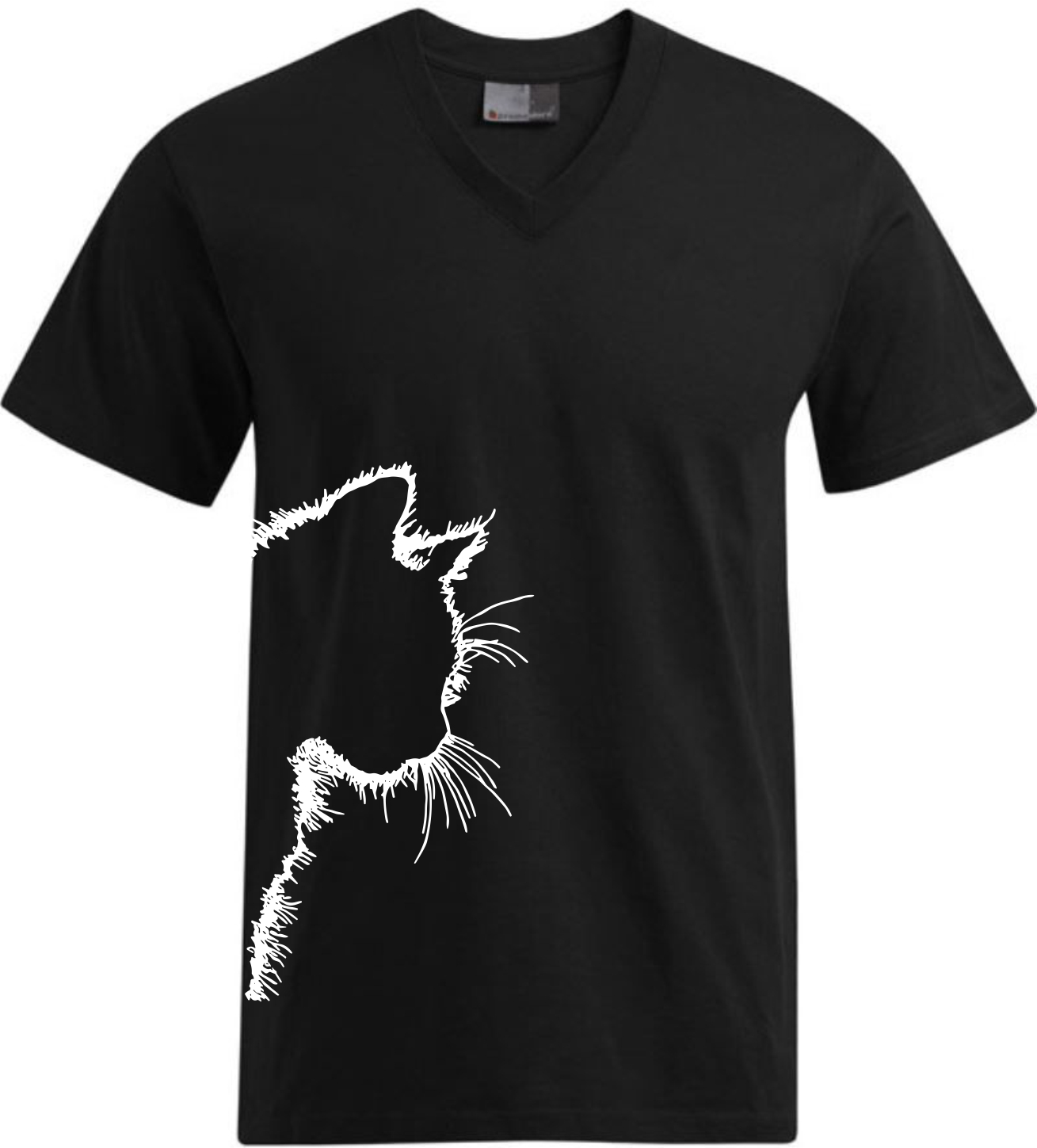 Vermisste Tiere Kreis Ludwigsburg T- Shirt Kinder Kids ohne Logo Brust
