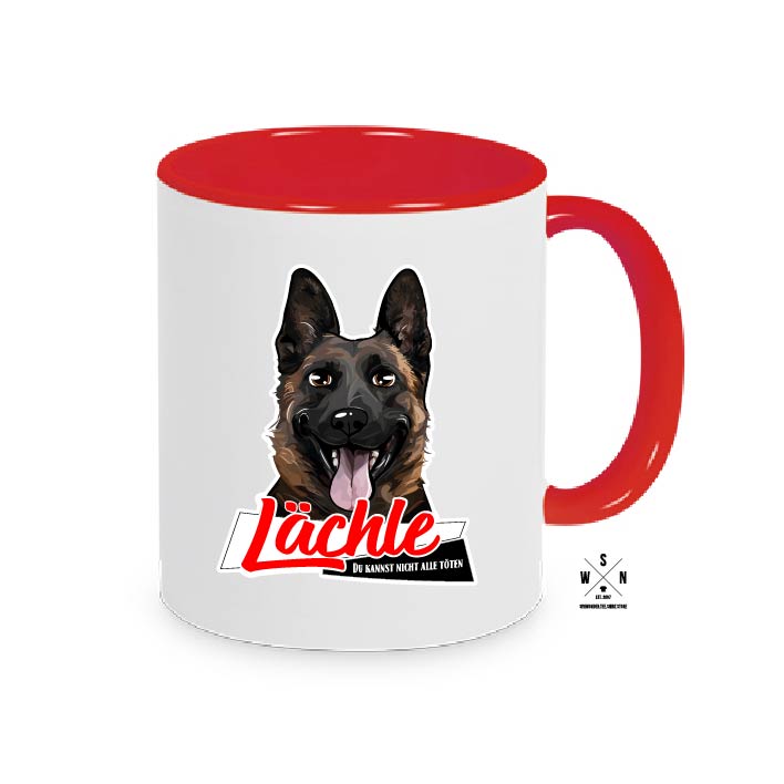 Tasse Kaffebecher LÄCHLE... MALINOIS