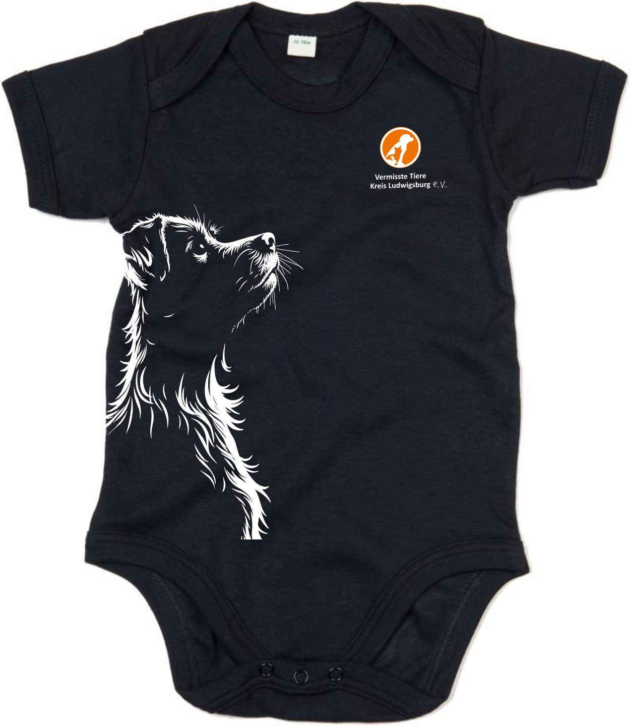 Vermisste Tiere Kreis Ludwigsburg T- Shirt Baby Body