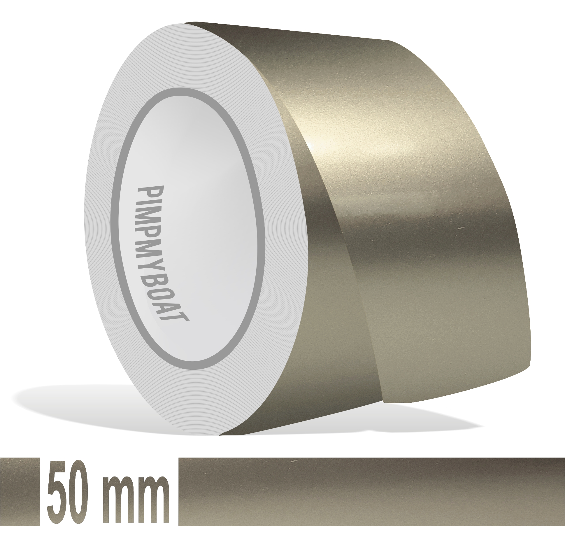 Zierstreifen nickel metallic Glanz in in 10 m Länge für Auto Boot Klebeband Dekorstreifen Tuningstreifen Autofolie Siviwonder