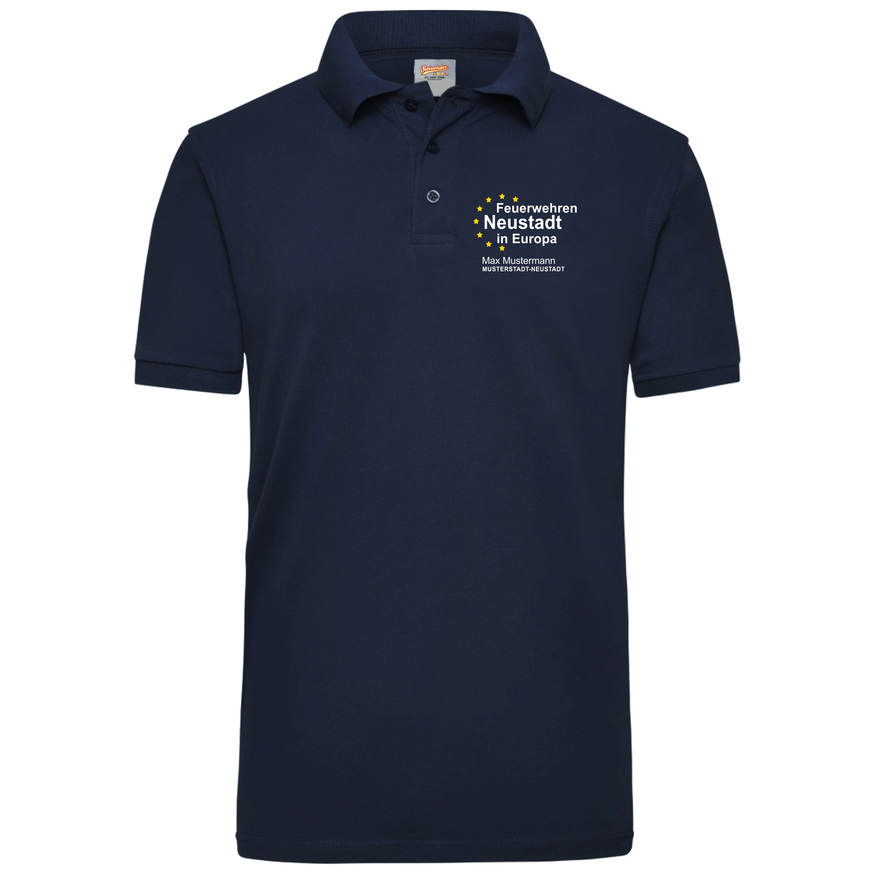 Feuerwehr Neustadt Polo Shirt Unisex Feuerwehren Europa