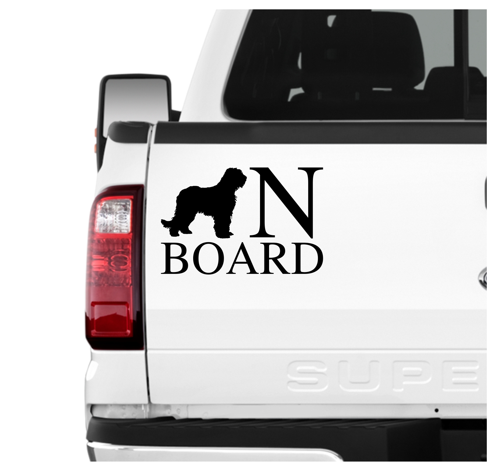 Briard  Board Auto Aufkleber Hund Folie Wandtattoo Tattoo Sticker Berger De Brie