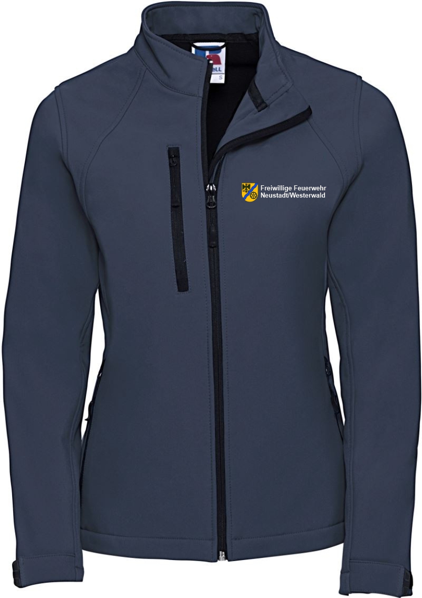 Feuerwehr Neustadt Westerwald Damen 3-Lagen Softshell Jacke Unisex Feuerwehren