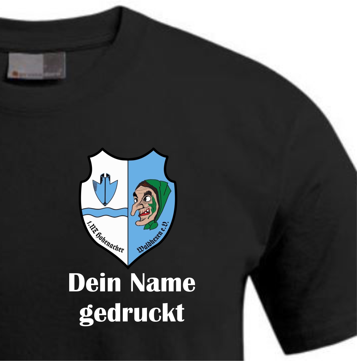 Narrenzunft Hohenacker Waldhexen - Zusatz Name gedruckt
