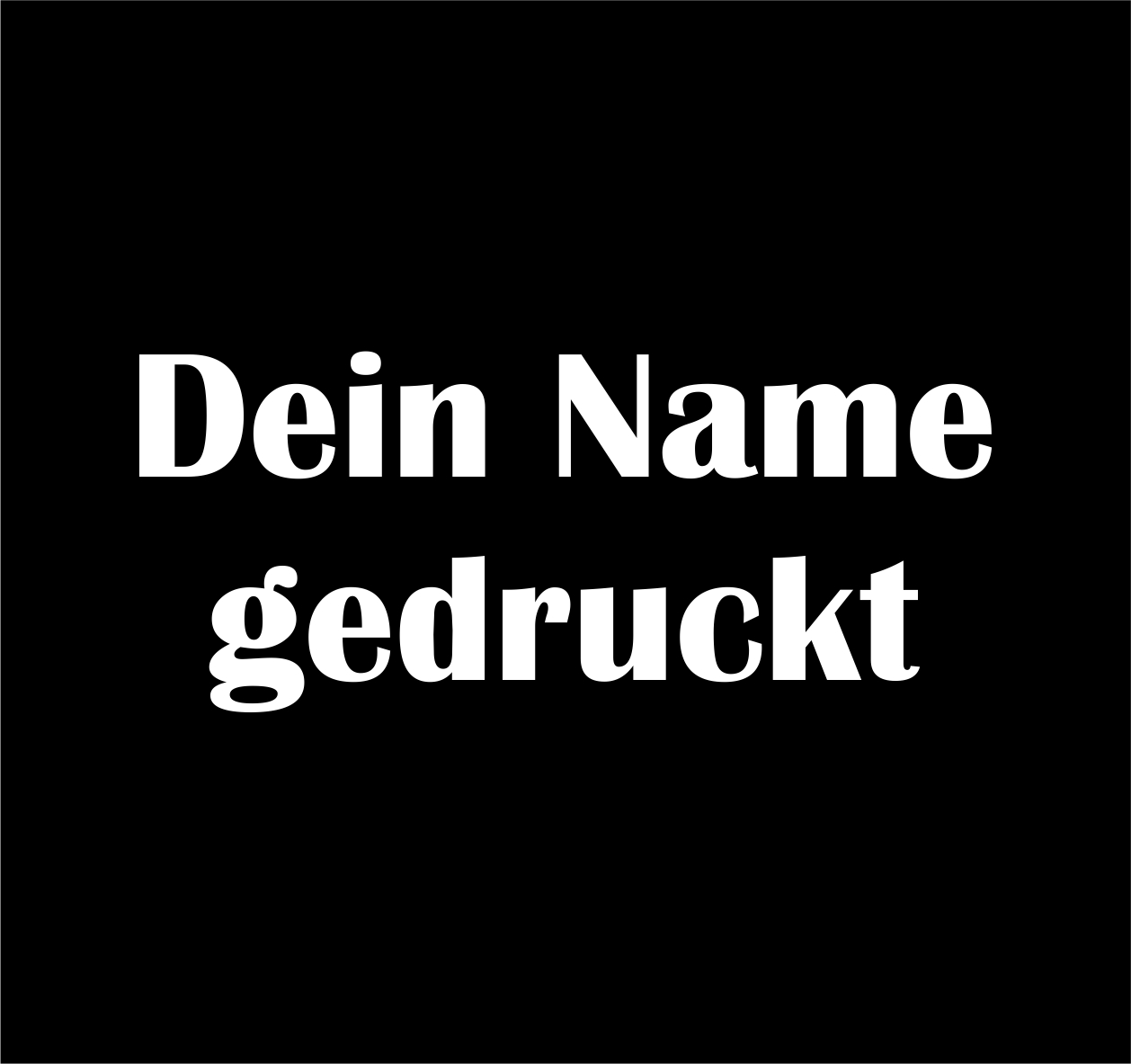 Narrenzunft Hohenacker Waldhexen - Zusatz Name gedruckt