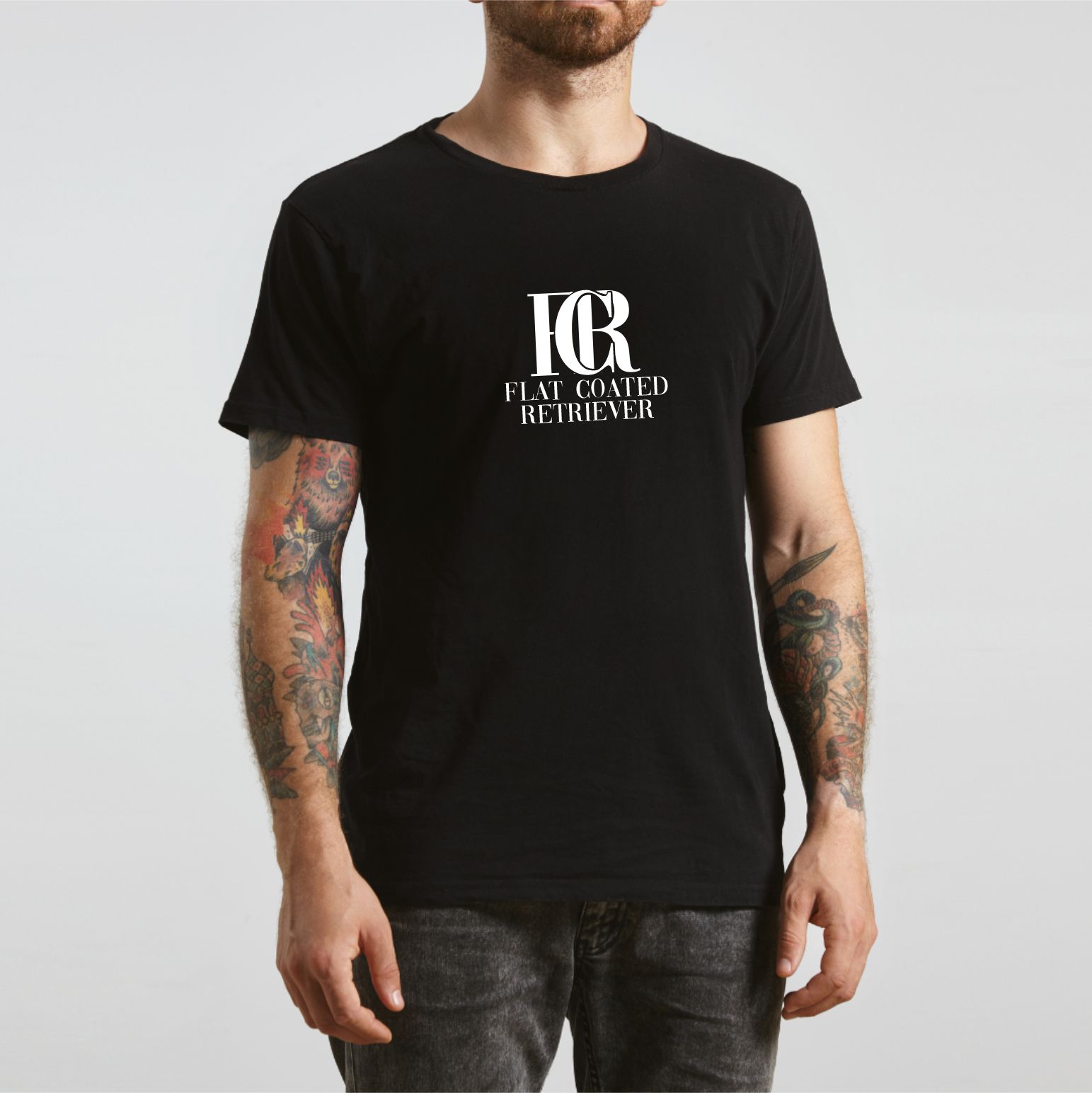 Flat Coated Retriever Unisex Shirt Hundemotiv Dog Hundemotiv Modern Hunde