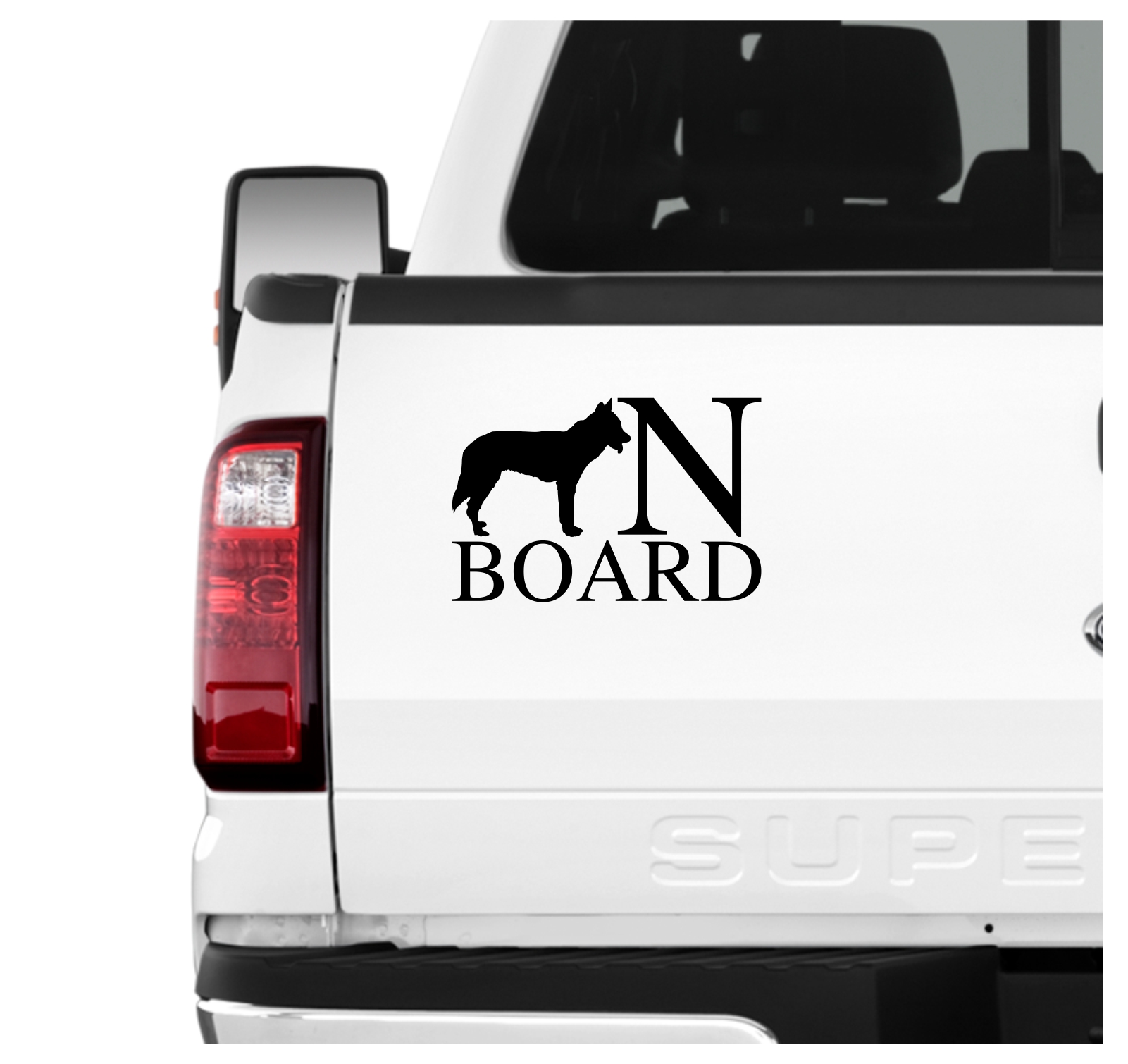 Wolfhound Board Auto Aufkleber Hund Folie Wandtattoo Tattoo Sticker Wolf Wolfhund Saarloos Tschechoslowakischer  Wolfdog