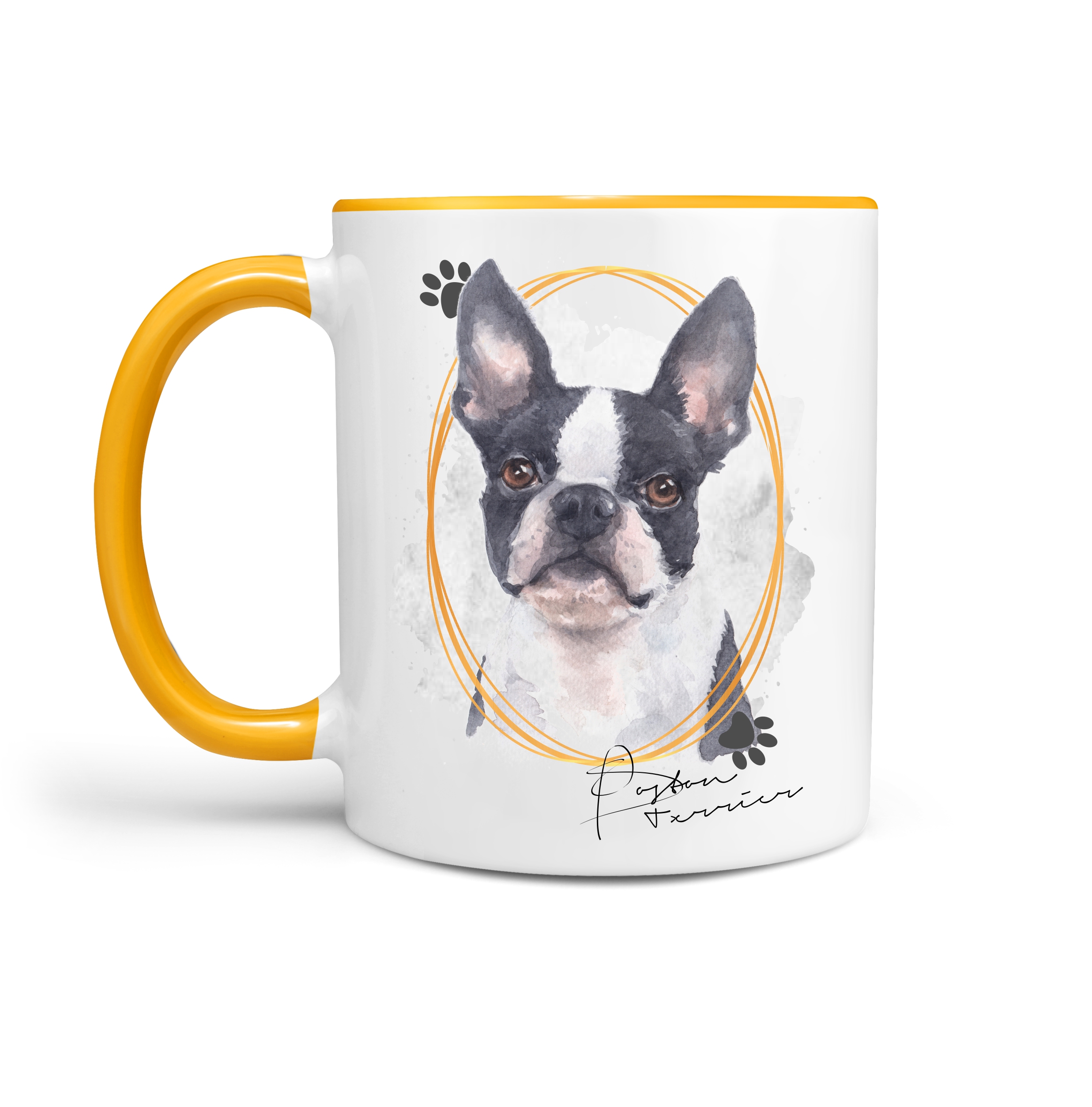 Boston Terrier Tasse aus Keramik Siviwonder