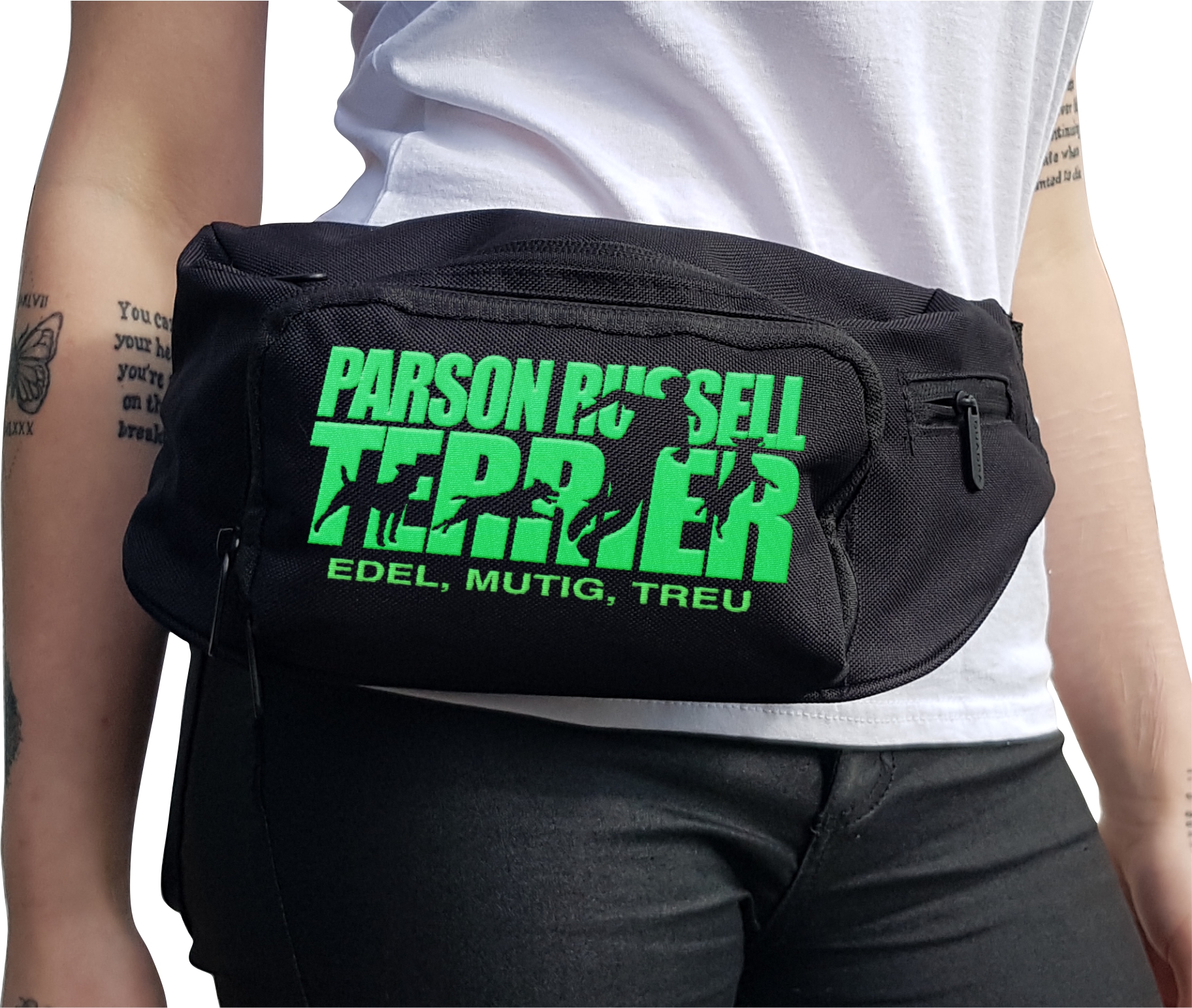 Parson Russell Terrier Hundesport Hundemotiv Gürteltasche Hund Stickerei