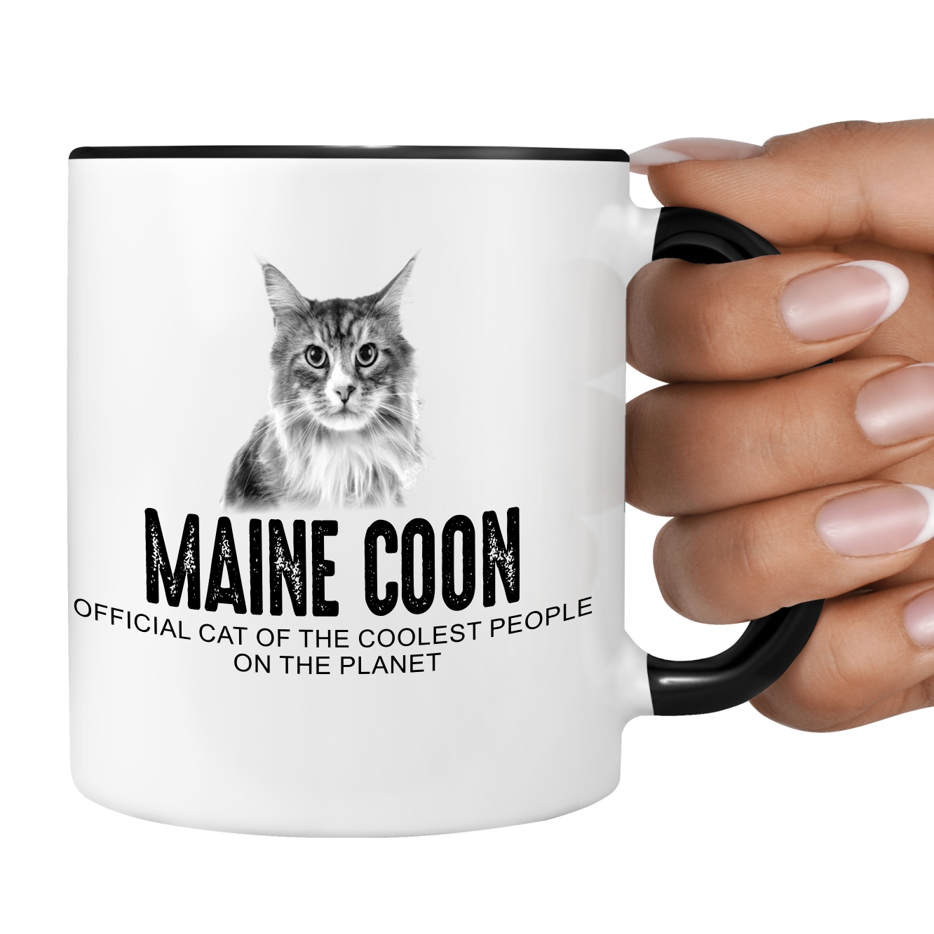 Maine Coon Main Official Cat Katze cool Tasse Kaffee lustig Kaffeebecher Design
