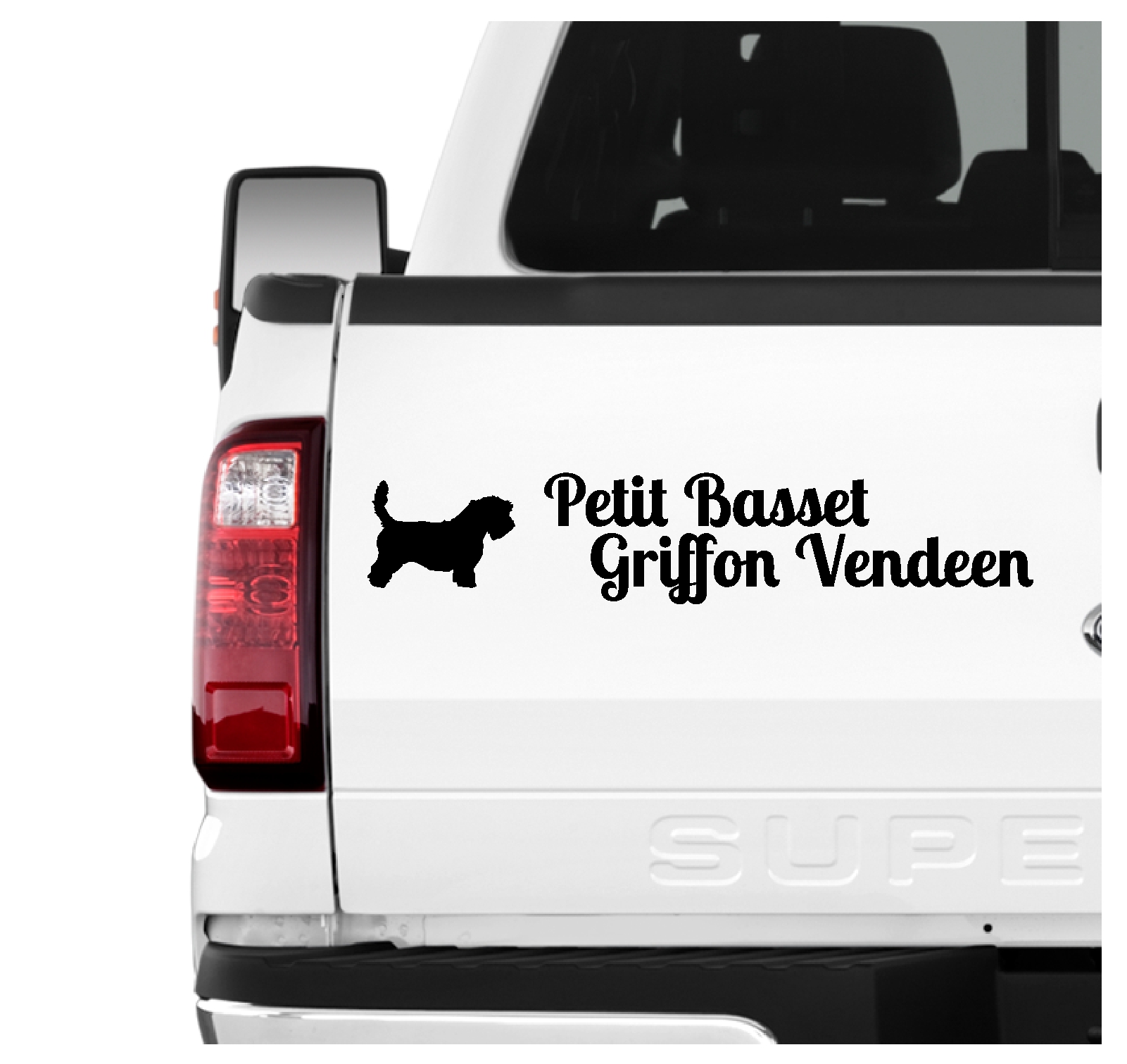 Petit Basset Griffon Vendeen PBGV  Dog 3er Set  AUTOAUFKLEBER Aufkleber Hunde Hundemotiv by SIVIWONDER