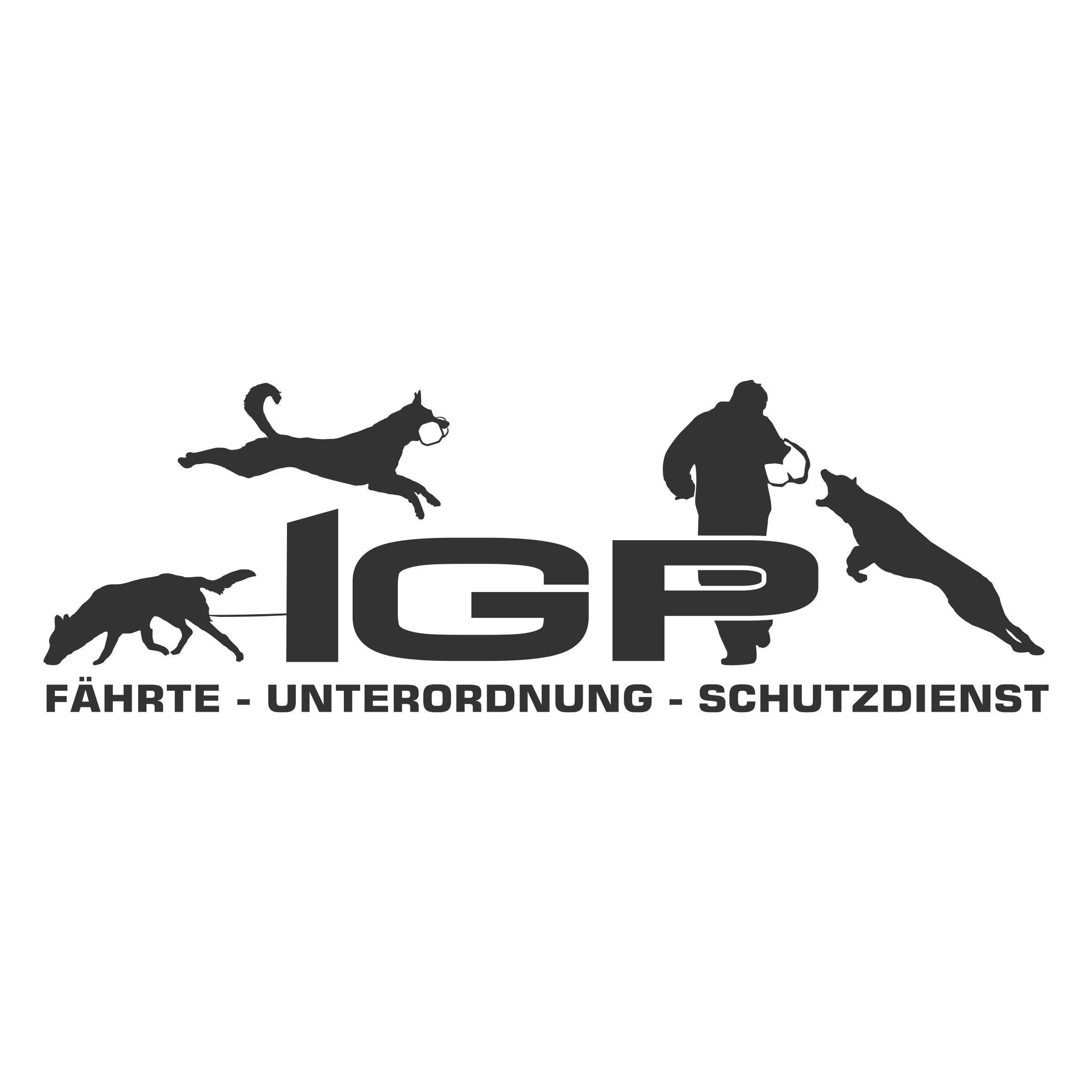 Aufkleber Hundemotiv Rasse IGP IPO Begleithund Prüfung Internationale Prüfungsordnung Gebrauchshudeprüfung Fährte Schutzdienst U