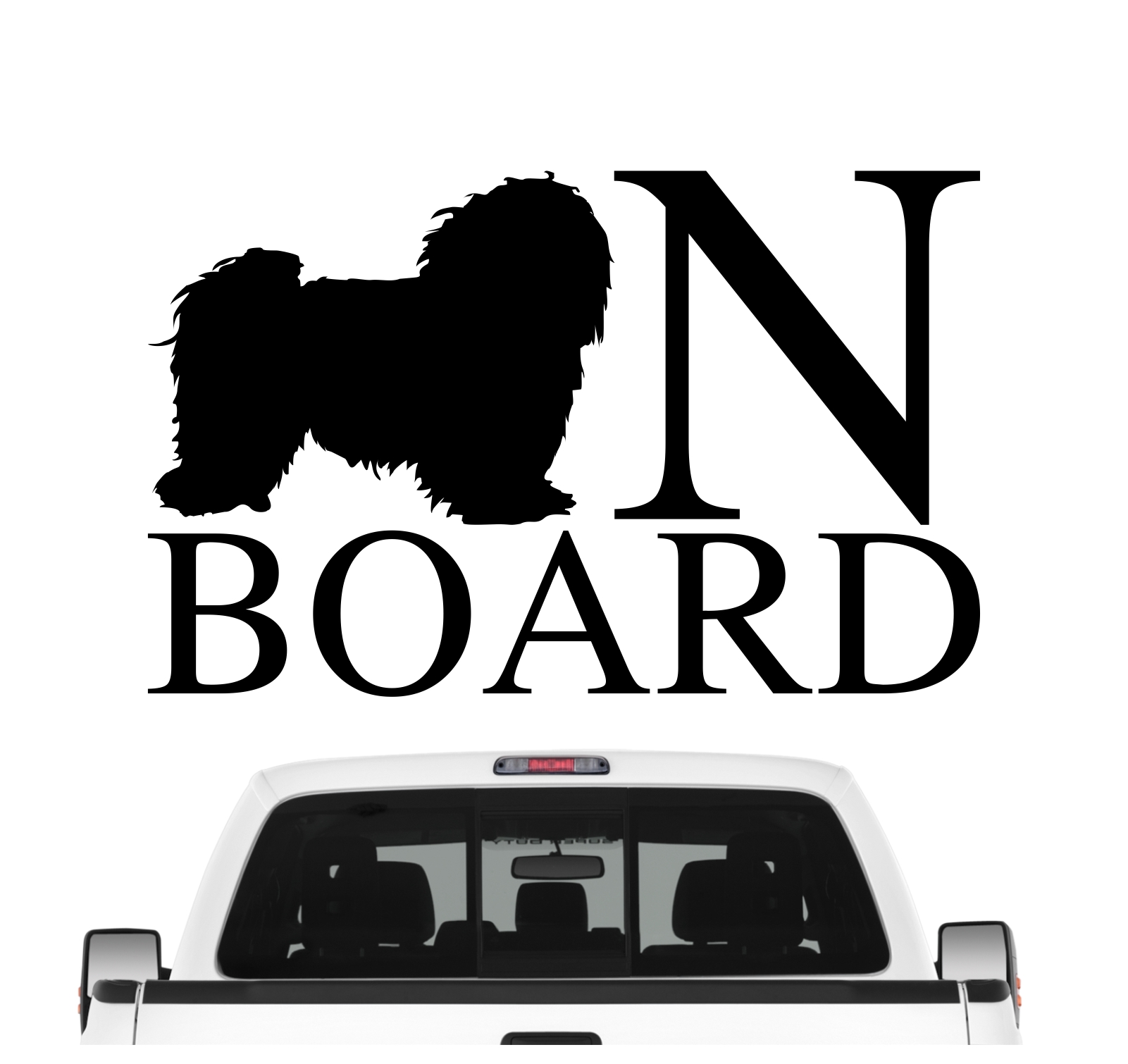 Havaneser Board Auto Aufkleber Hund Folie Wandtattoo Tattoo Sticker Havanese Kuba Bichon Havana Bichon Habanero