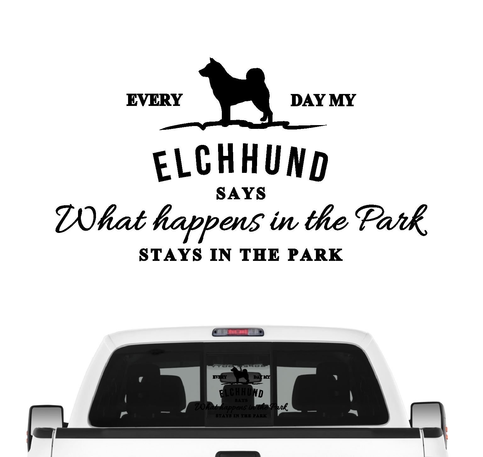 Elchhund Vintage Hundeaufkleber Hundemotiv Folie Elch Jagdhund Norwegischer Schwedischer Elkhound Jämthund Wolf