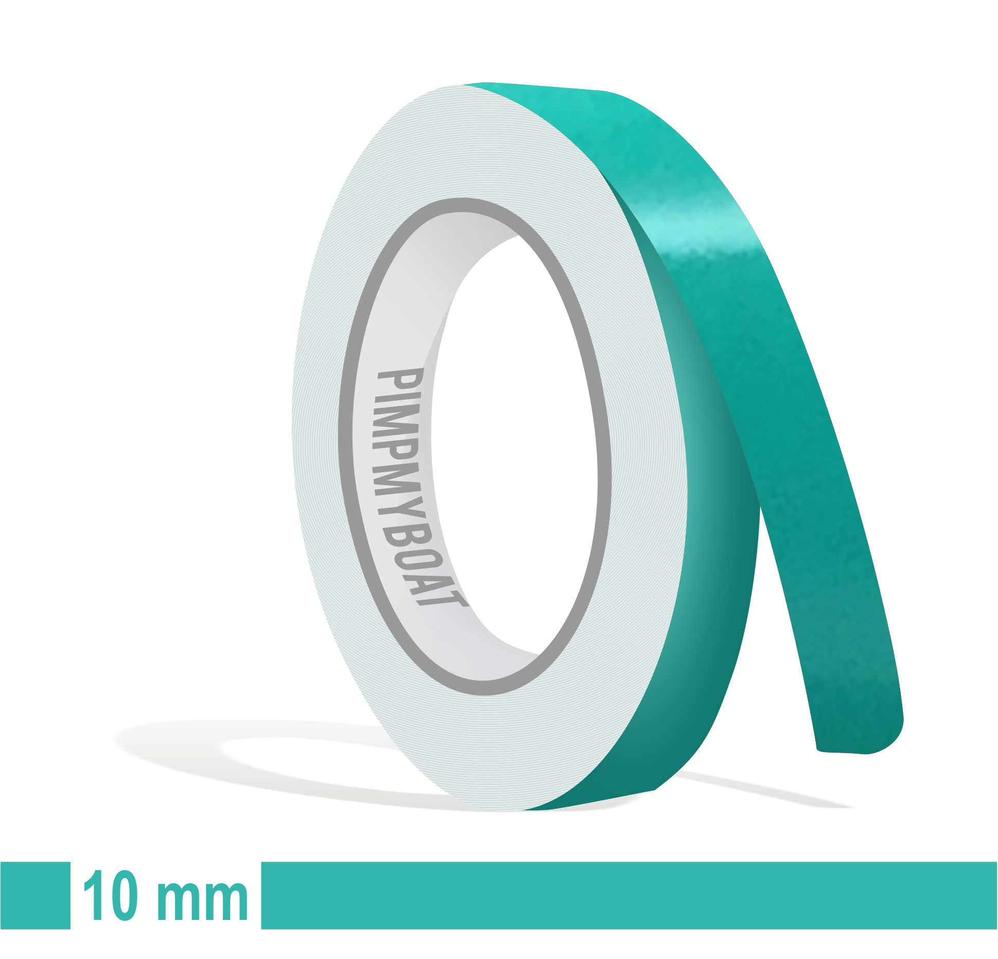 Zierstreifen blau 10mm türkis wasserblau blau grün in in 10 m Länge für Auto Boot Klebeband Dekorstreifen Tuningstreifen Autofolie Siviwonder