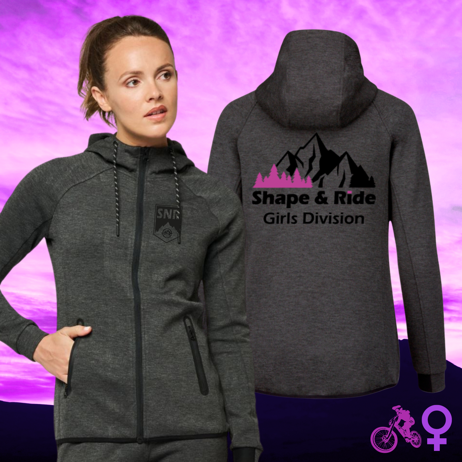 Shape and Ride Trainingsjacke Mädels