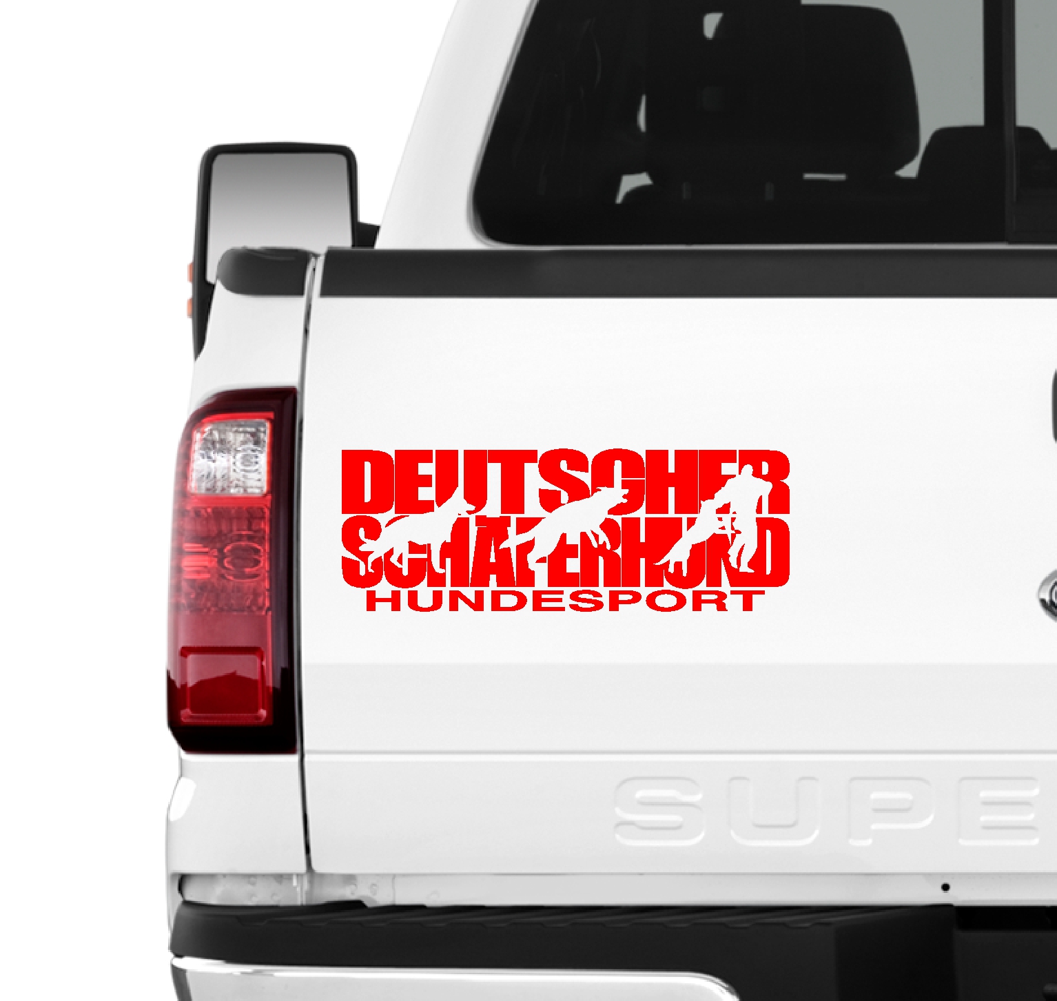 Deutscher Schäferhund Hundesport Autoaufkleber Hund Folie Aufkleber Shepherd