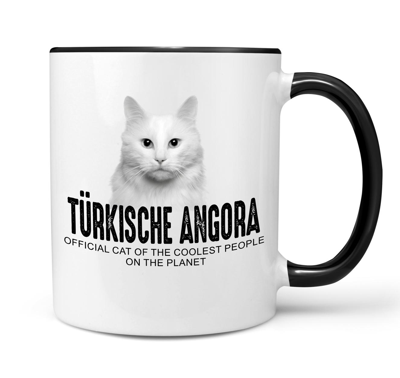 Türkische Angora Türkei Katze Official Cat cool Tasse Kaffee lustig Kaffeebecher Design