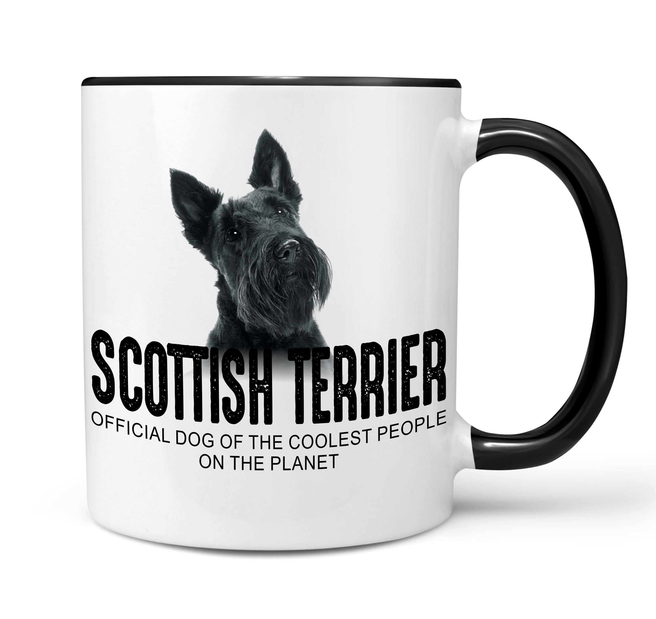 Scottish Terrier Scottie Aberdeen Terrier Scotch Dog Tasse Kaffeetasse Kaffeebecher happy Design by Siviwonder